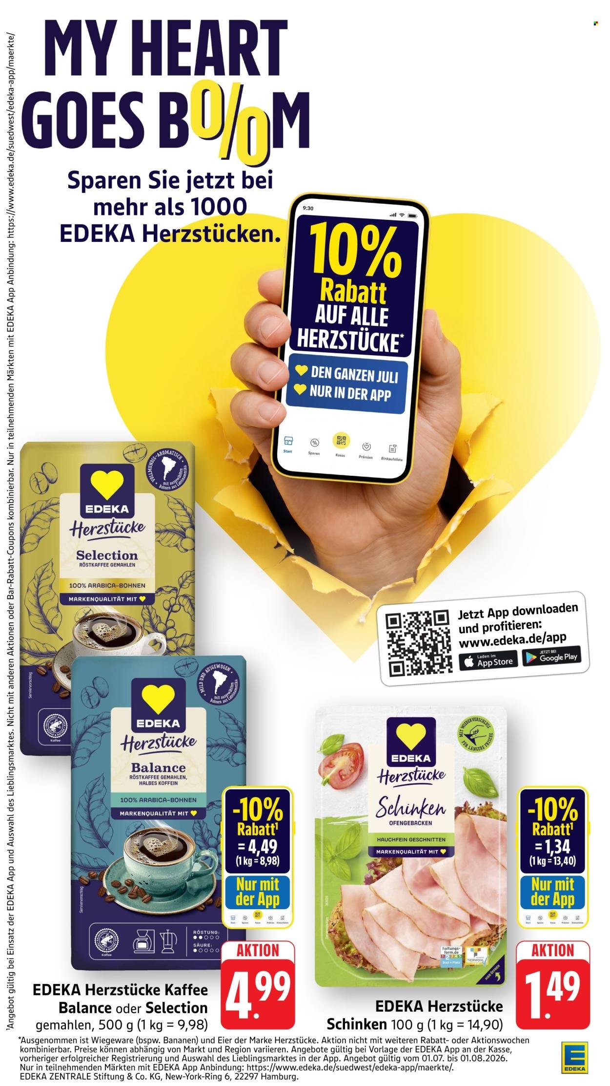 EDEKA Prospekt - Ab Montag 13.07.2026