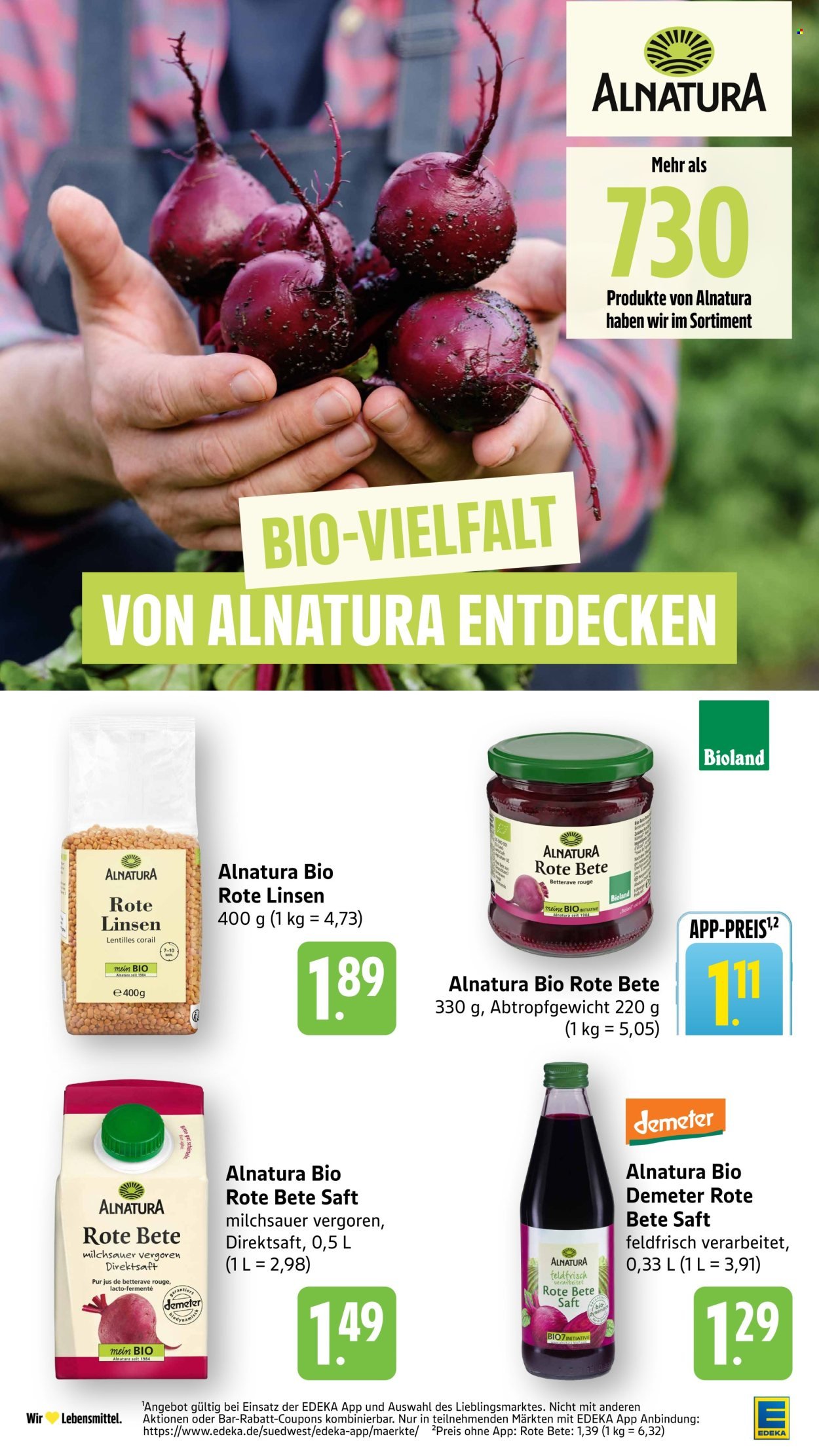 EDEKA Prospekt - Ab Montag 13.07.2026