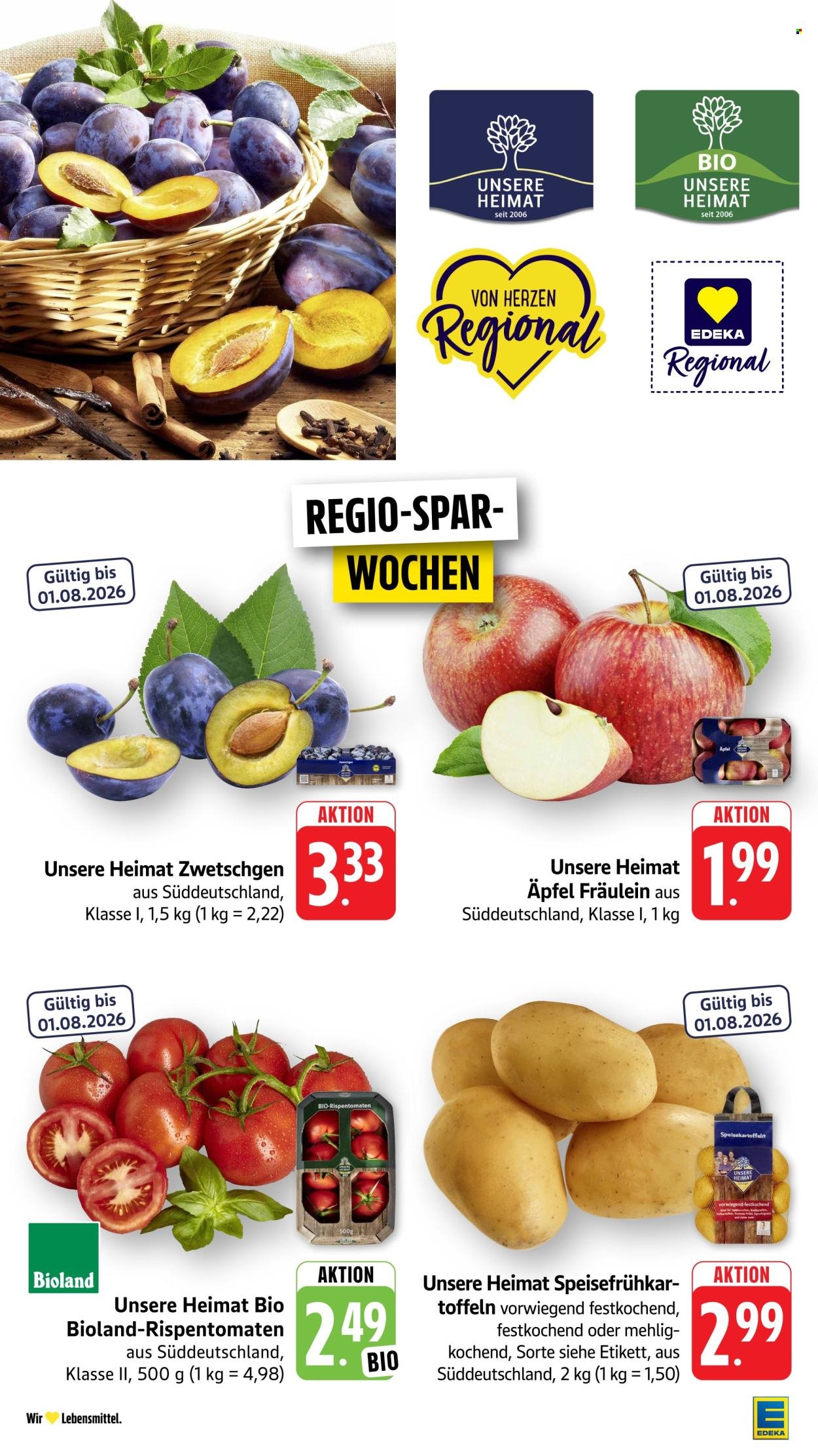 EDEKA Prospekt - Ab Montag 13.07.2026