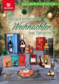 SELGROS Prospekt - Genussvolle Weihnachten