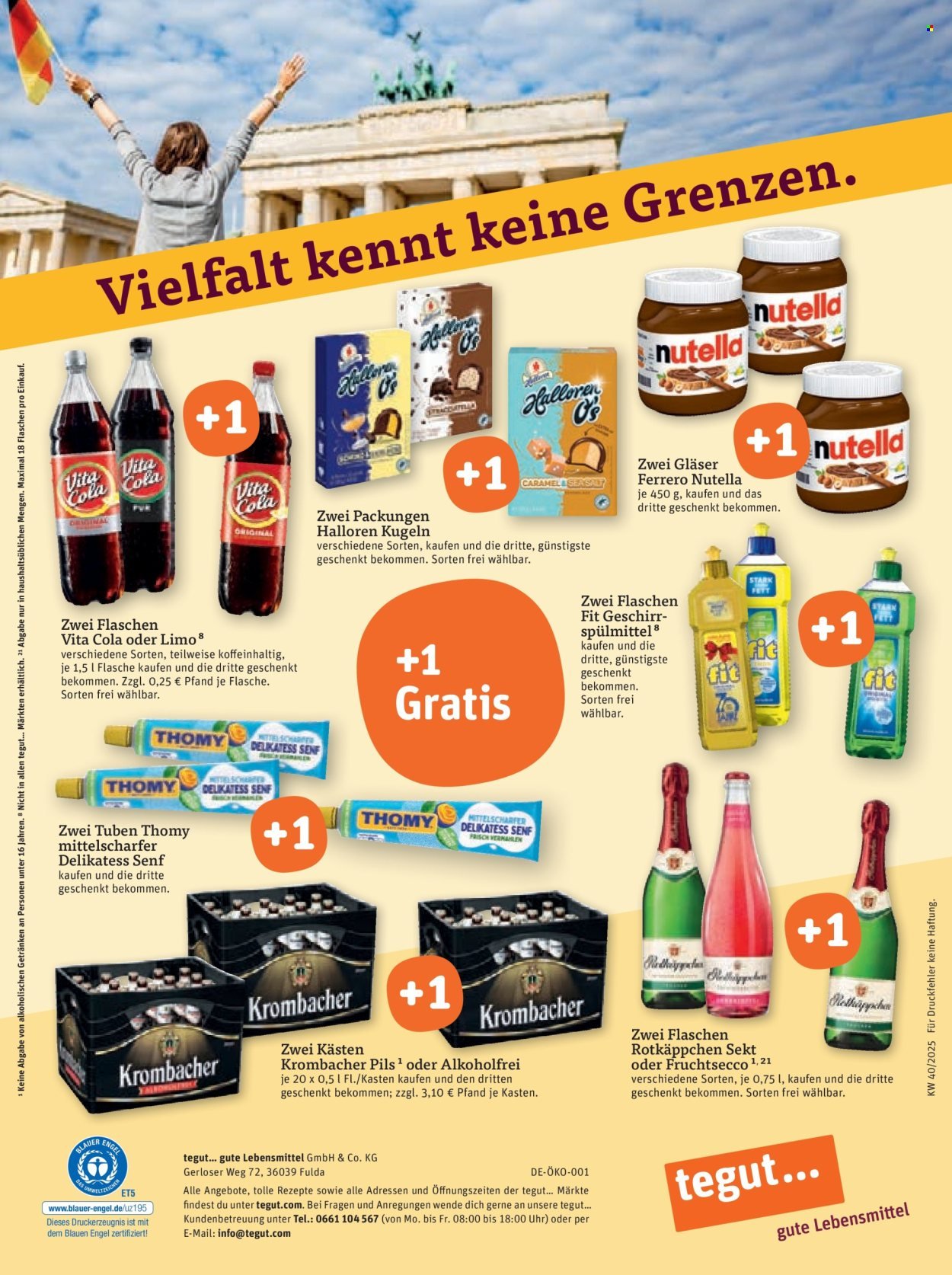 TEGUT... Prospekt - Ab Montag 29.09.2025 (2025-09-29 - 2025-10-04) | 31