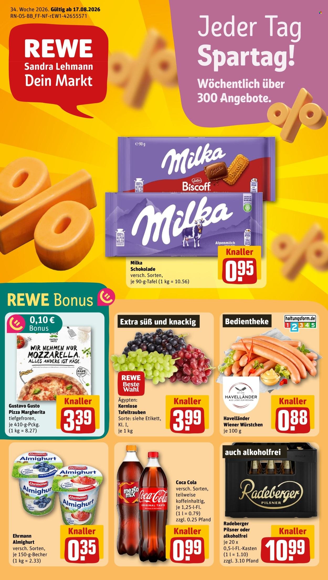 REWE Prospekt - Ab Montag 17.08.2026