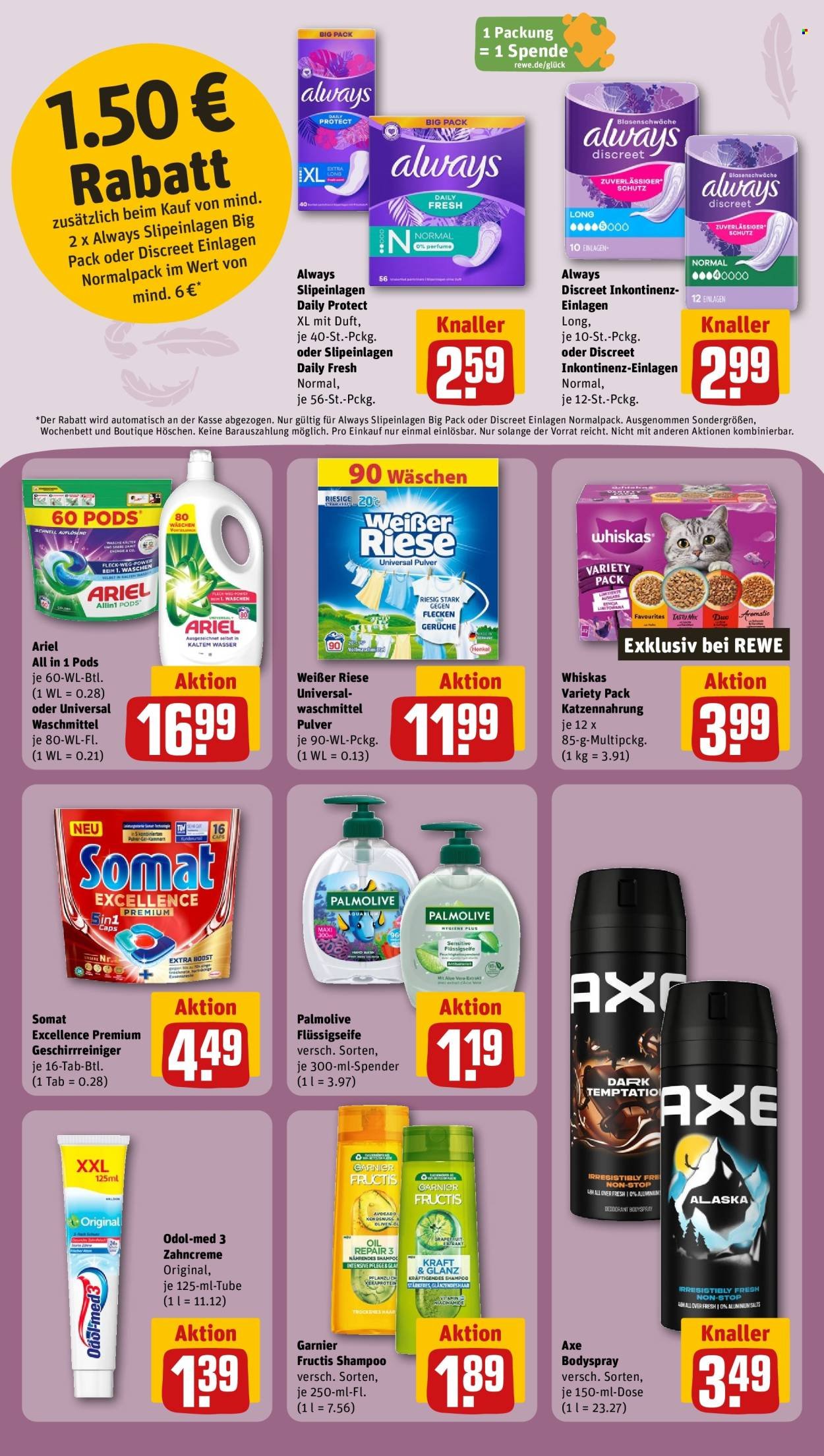 REWE Prospekt - Ab Montag 17.08.2026