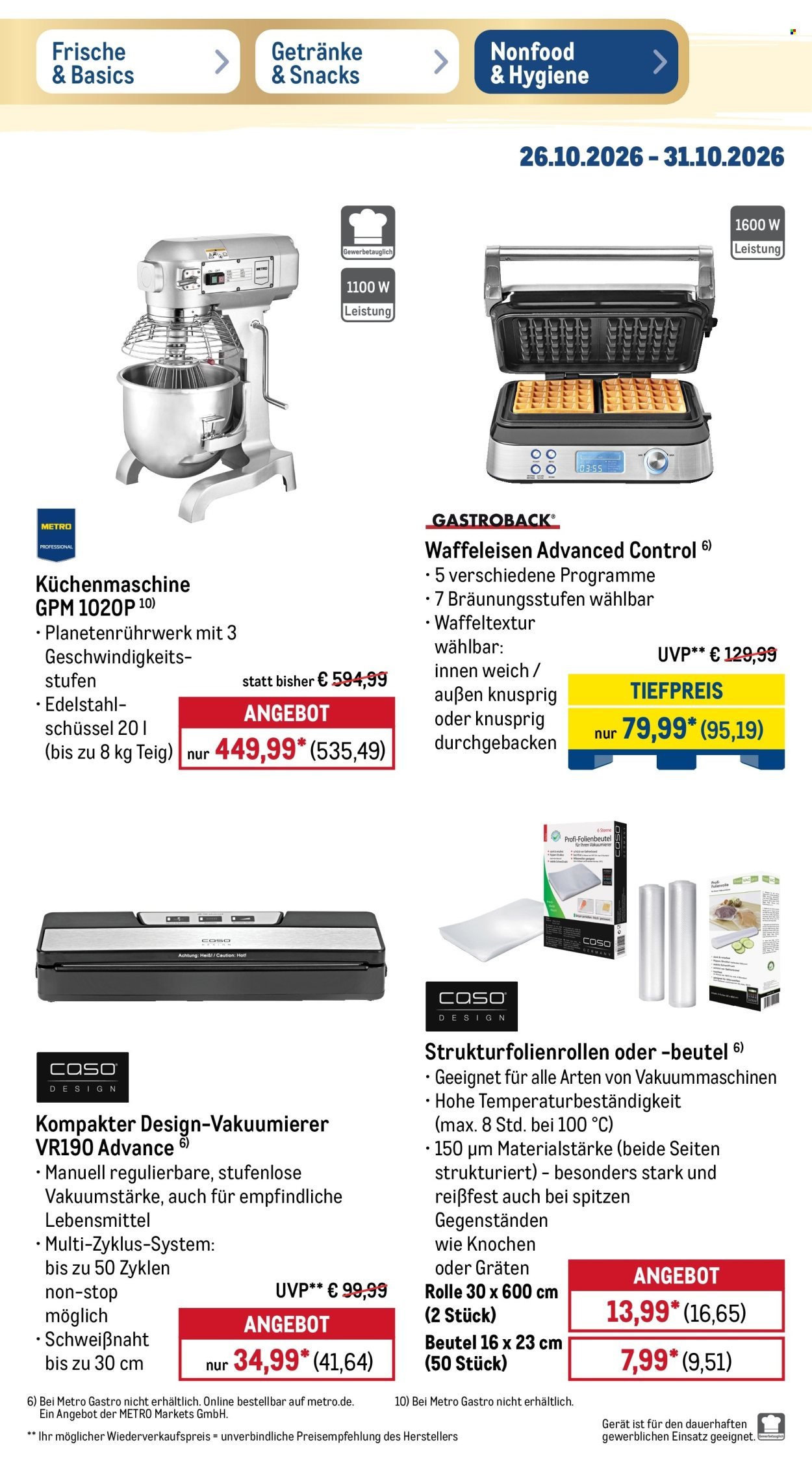 METRO Prospekt - NonFood-Angebote