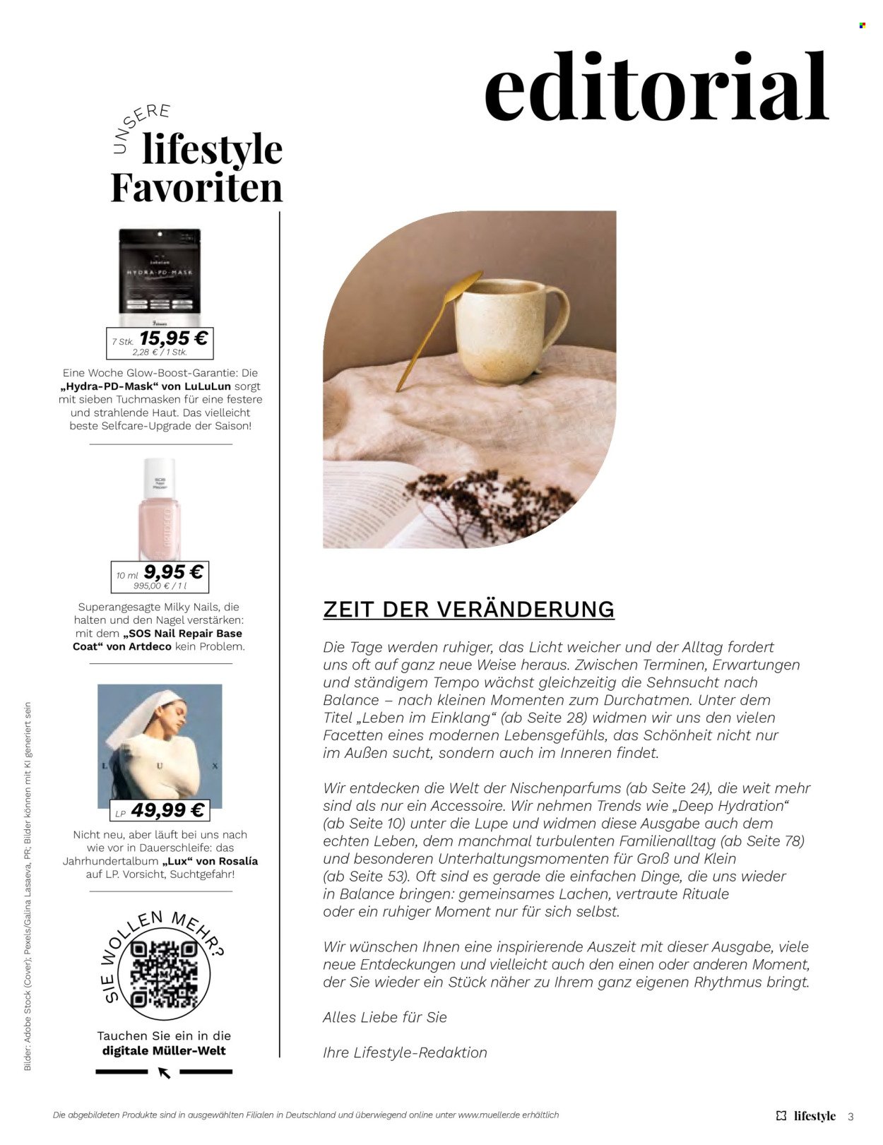 MÜLLER Prospekt - Lifestyle