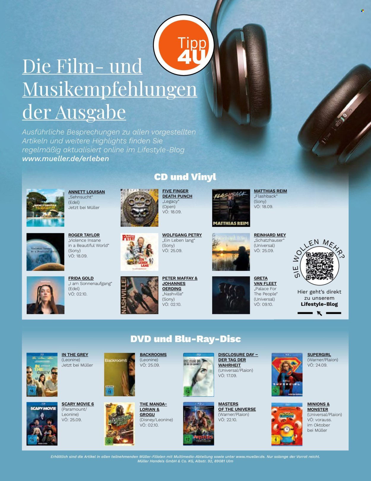 MÜLLER Prospekt - Lifestyle