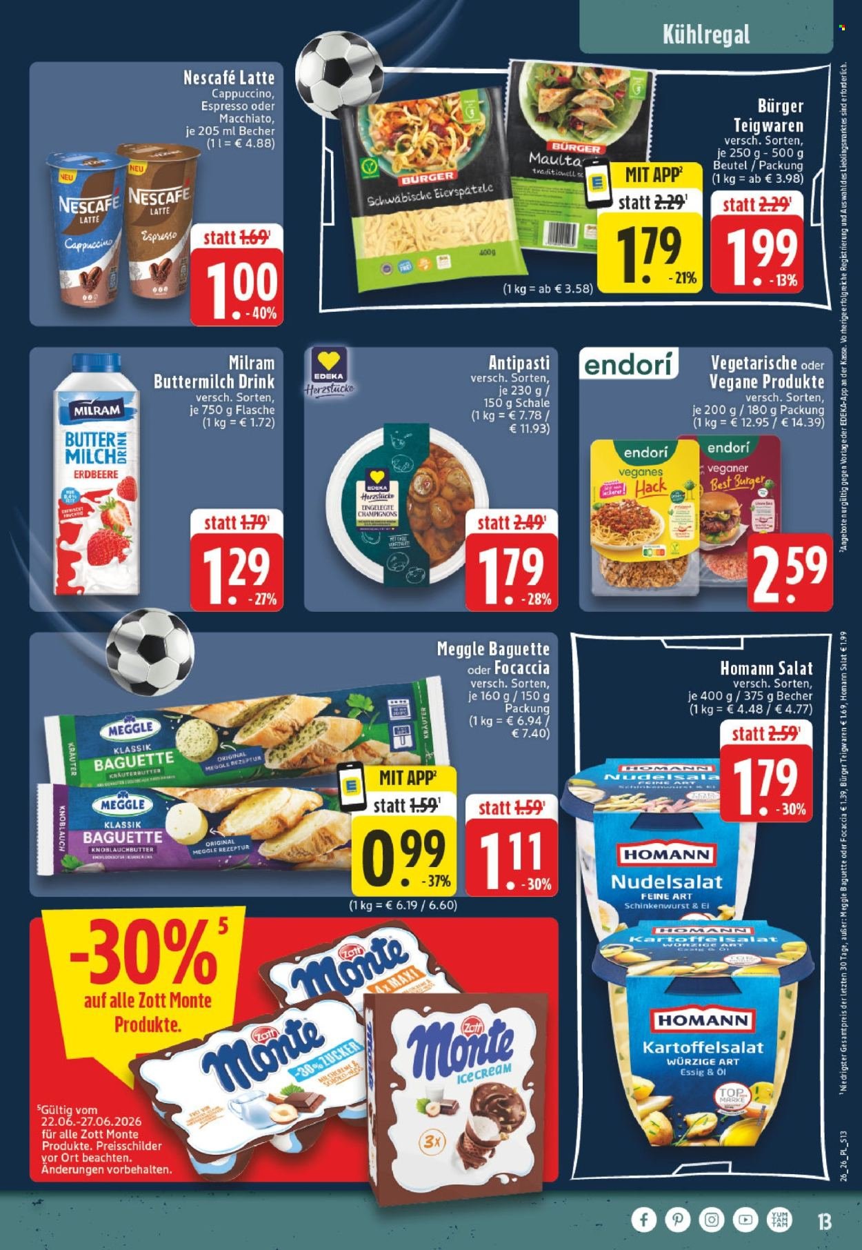 EDEKA Prospekt - Ab Montag 22.06.2026