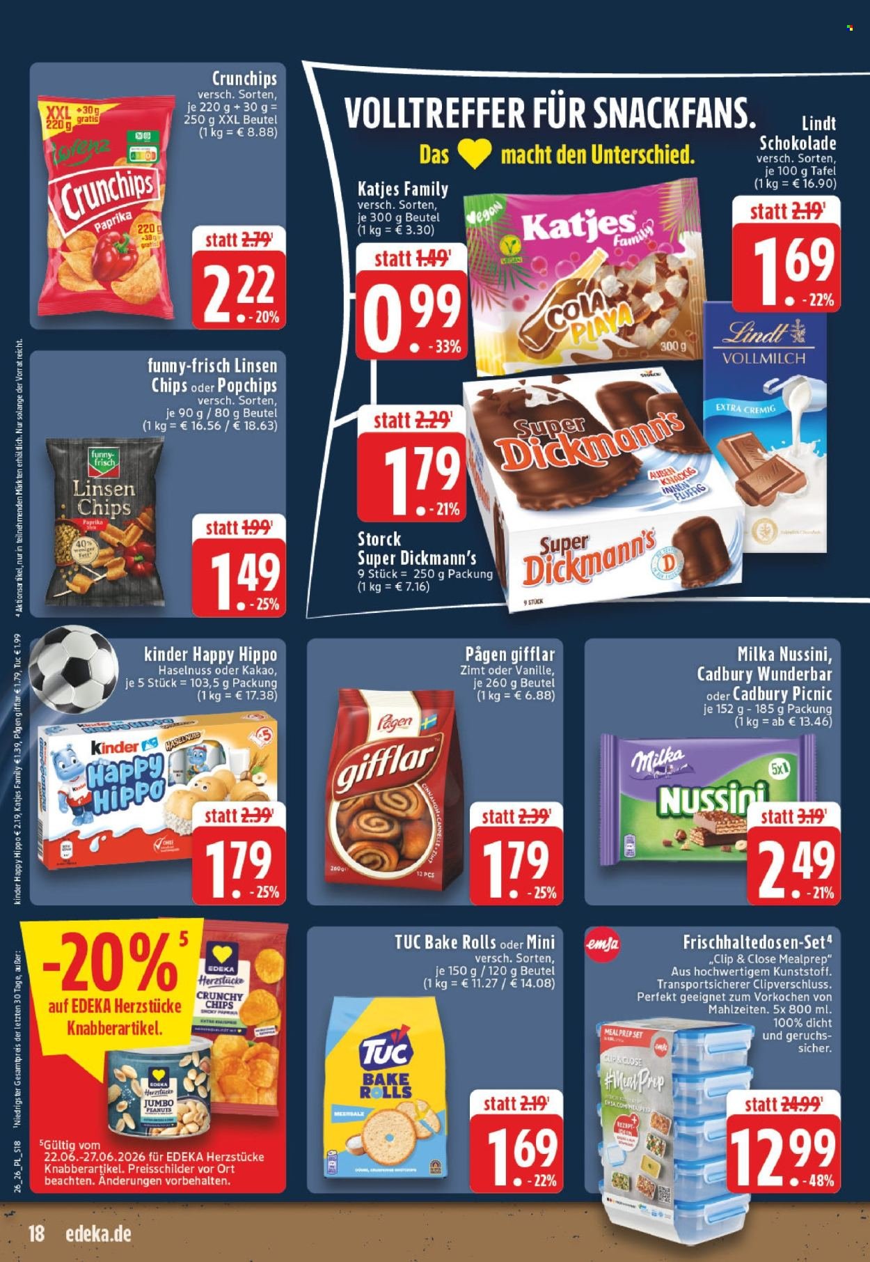 EDEKA Prospekt - Ab Montag 22.06.2026