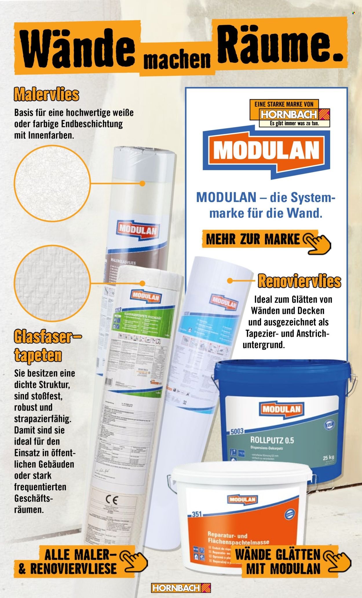 HORNBACH Angebote - Wände gestalten