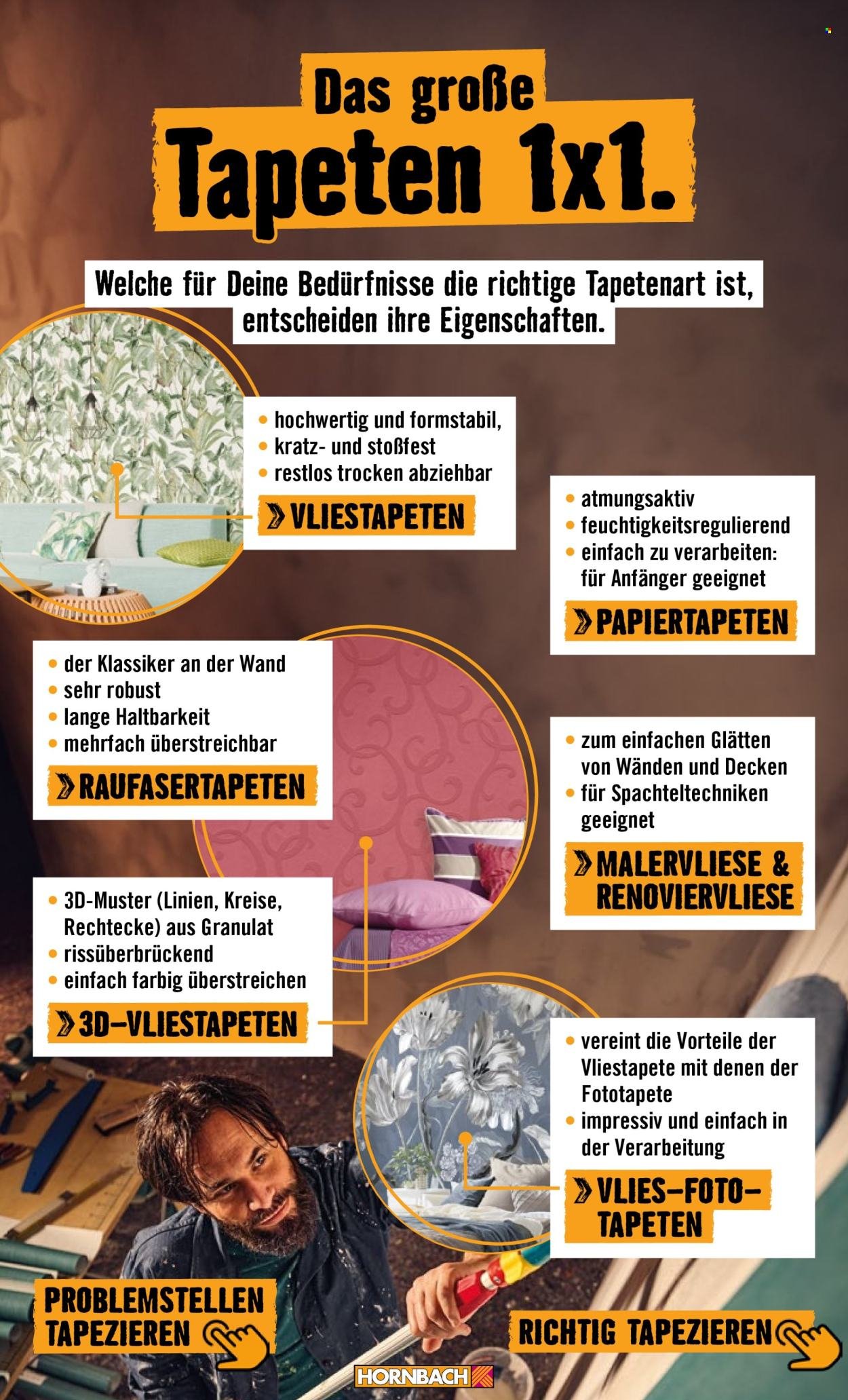 HORNBACH Angebote - Wände gestalten