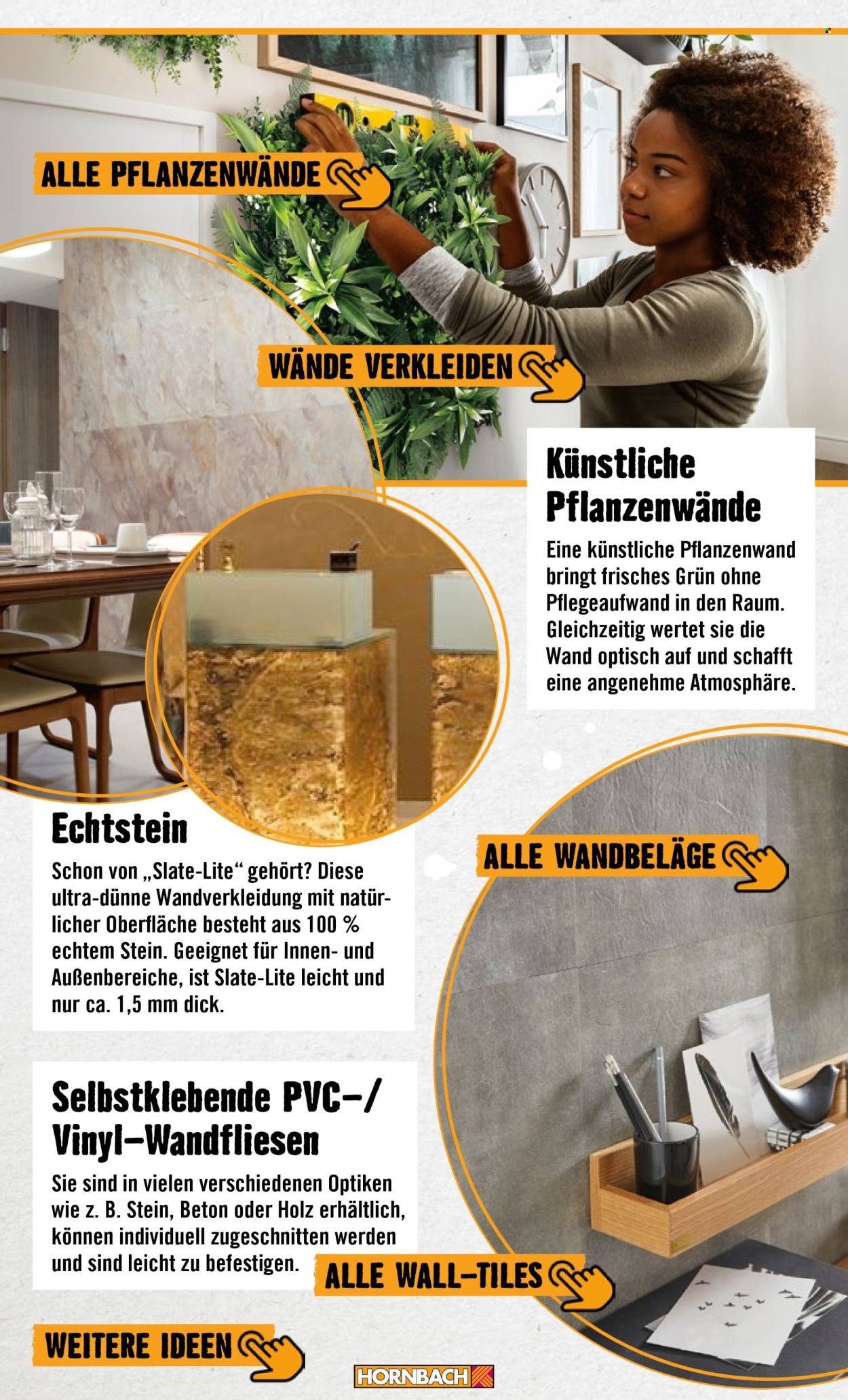 HORNBACH Angebote - Wände gestalten