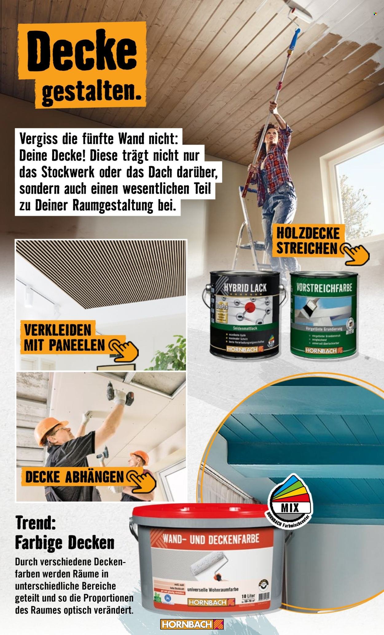 HORNBACH Angebote - Wände gestalten