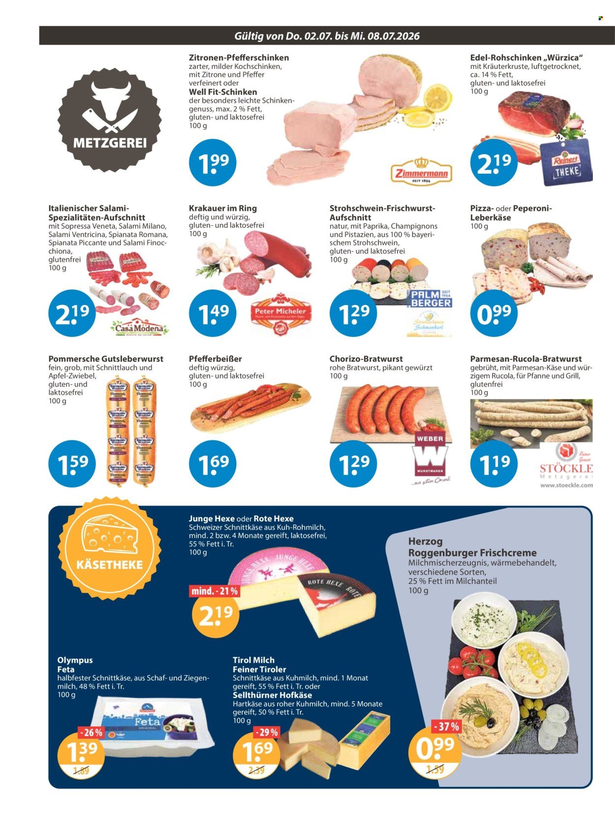 V-MARKT Prospekt - Ab Donnerstag 2.07.2026