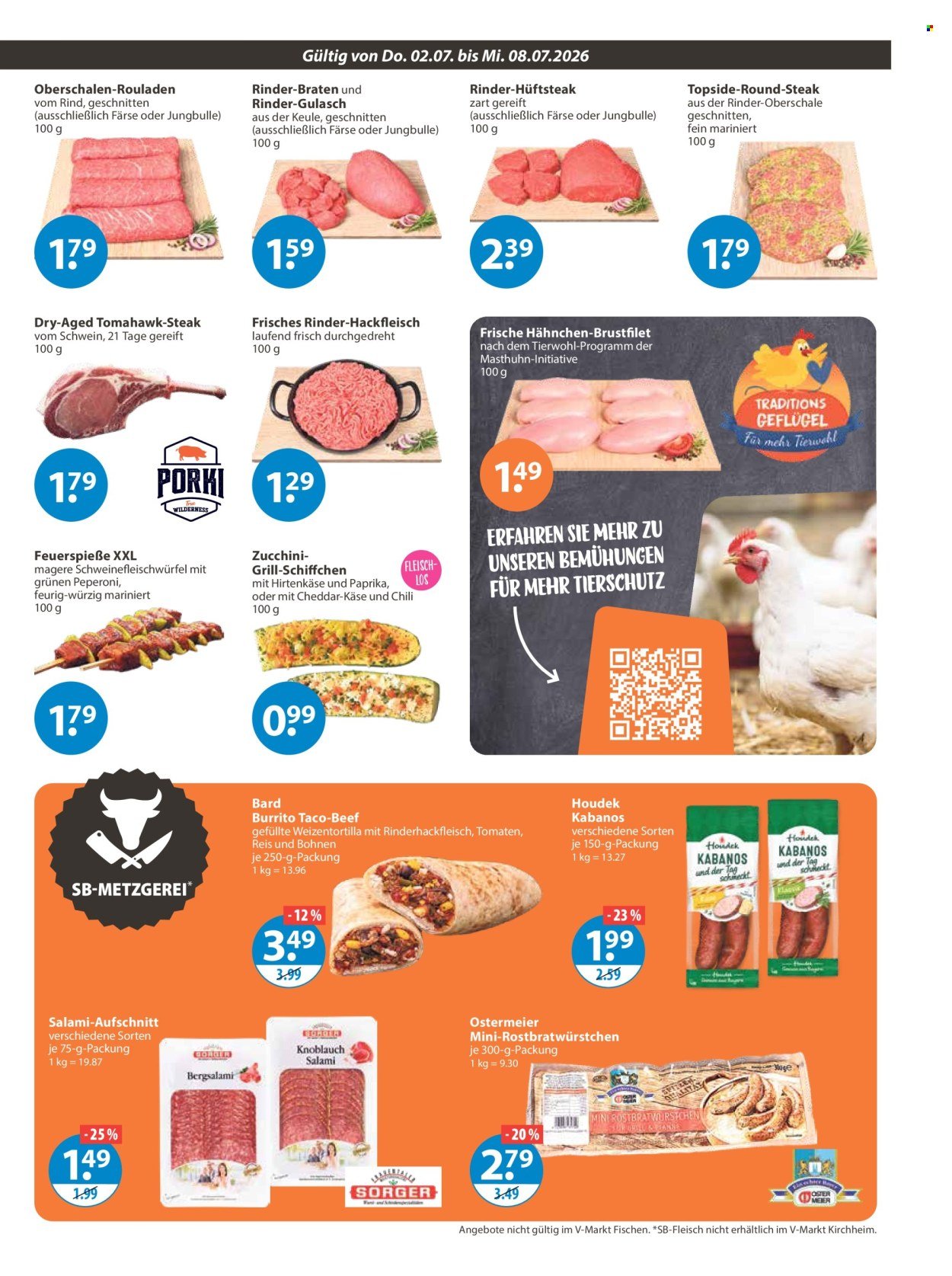 V-MARKT Prospekt - Ab Donnerstag 2.07.2026