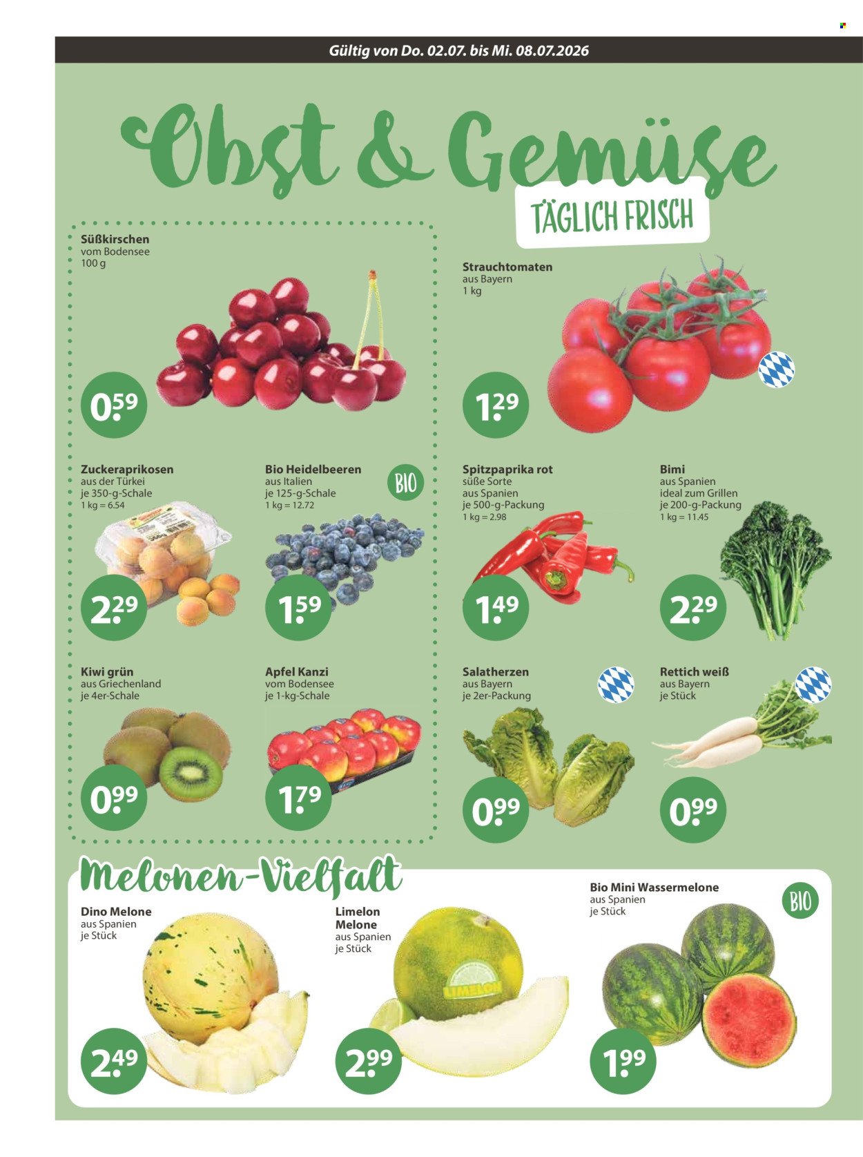 V-MARKT Prospekt - Ab Donnerstag 2.07.2026