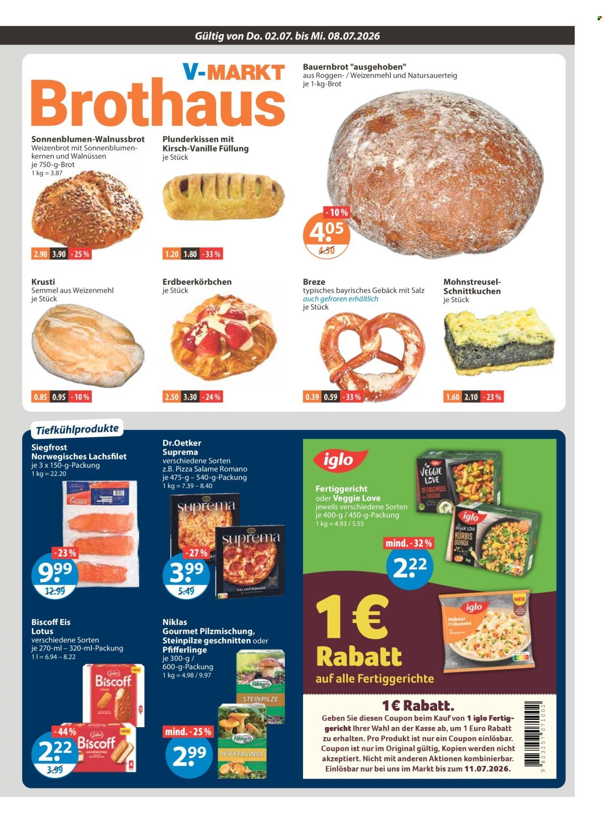 V-MARKT Prospekt - Ab Donnerstag 2.07.2026