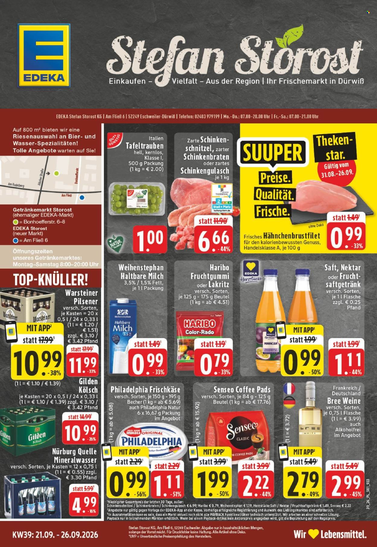 EDEKA Prospekt - Ab Montag 21.09.2026