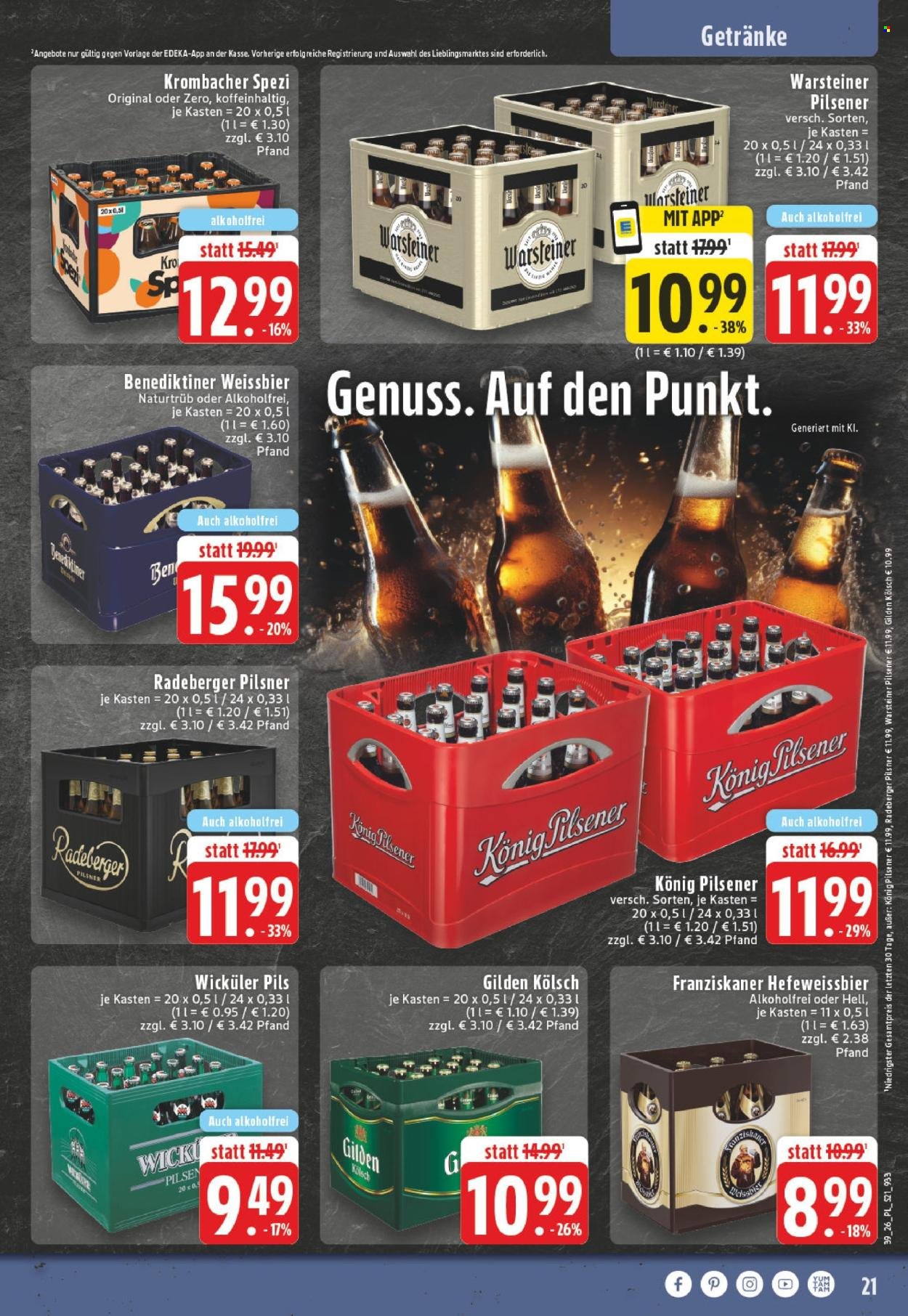 EDEKA Prospekt - Ab Montag 21.09.2026
