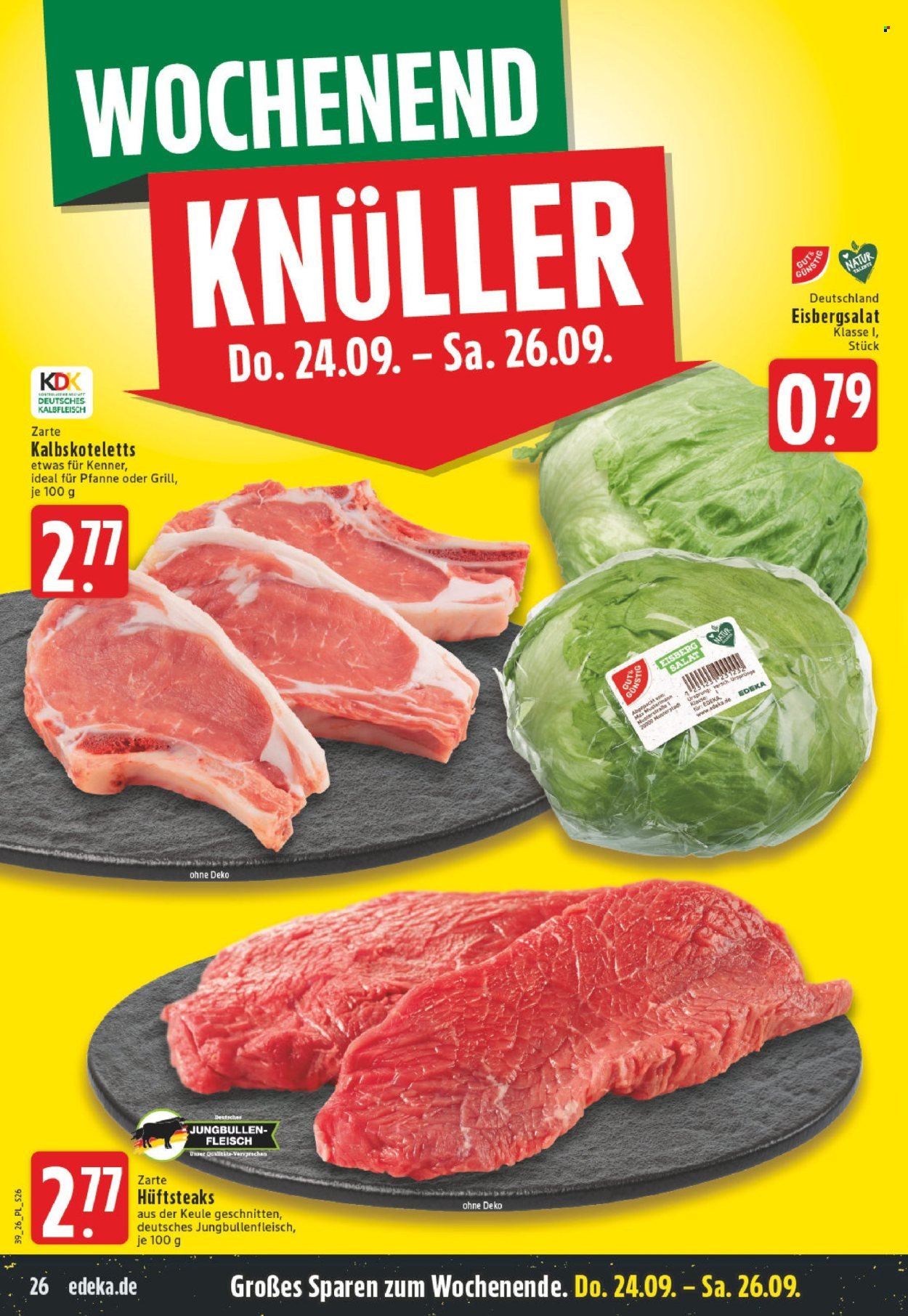 EDEKA Prospekt - Ab Montag 21.09.2026