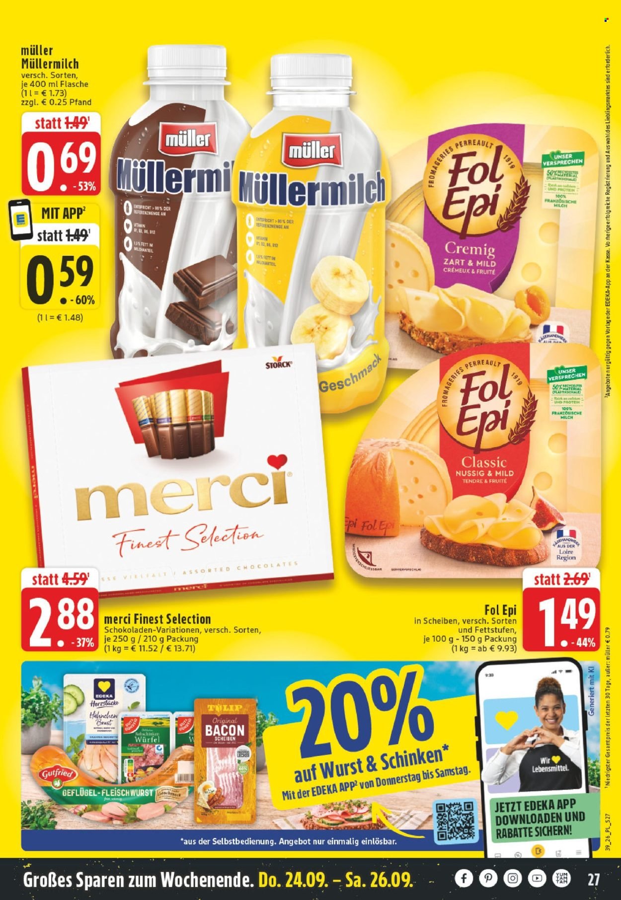 EDEKA Prospekt - Ab Montag 21.09.2026