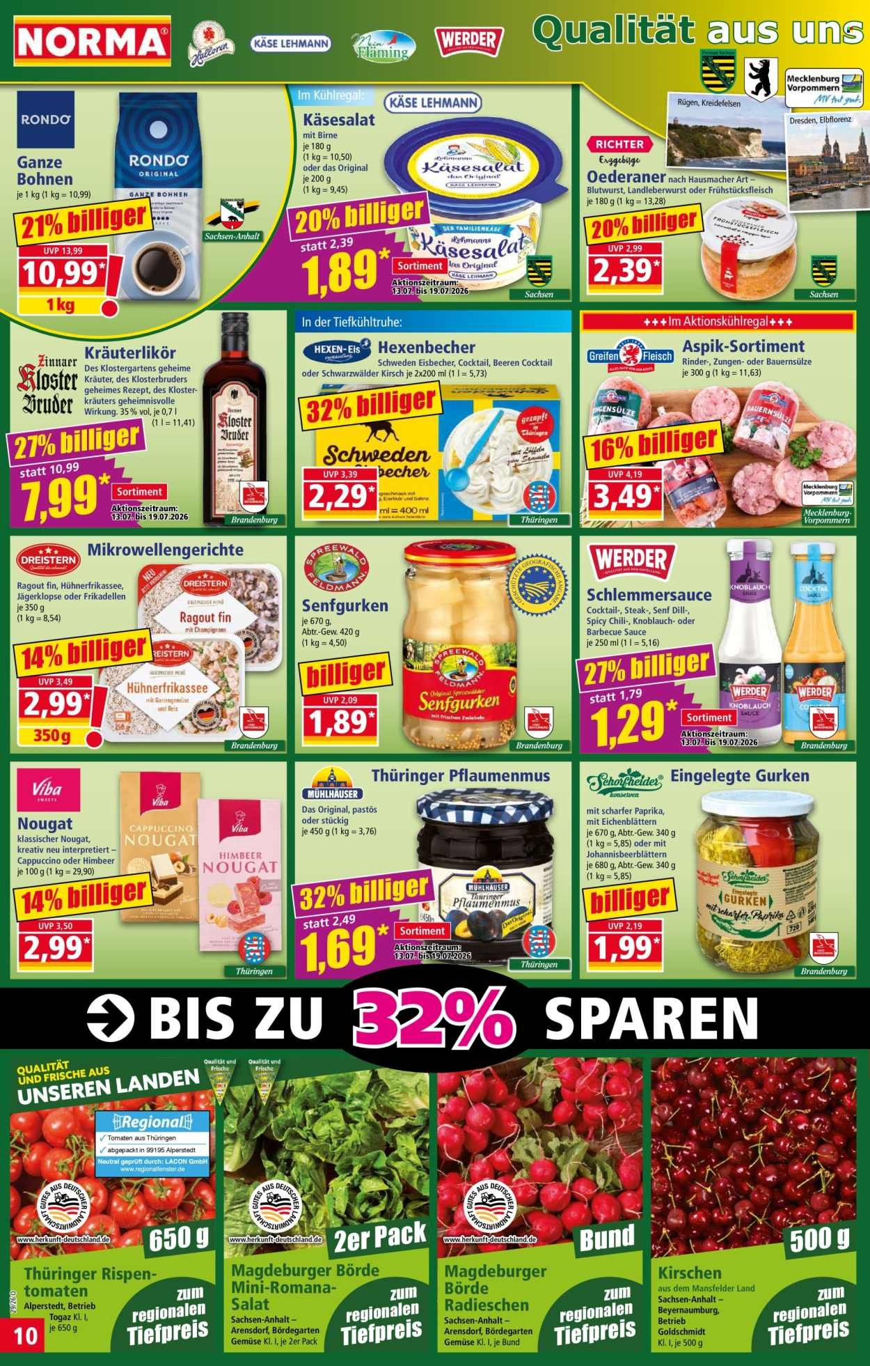 NORMA Prospekt - Ab Montag 13.07.2026
