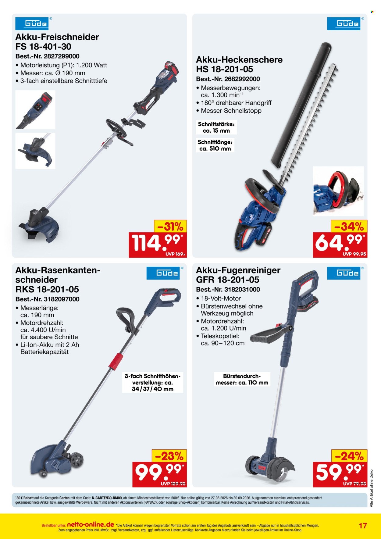 NETTO MARKEN-DISCOUNT Prospekt - Online-Angebote September
