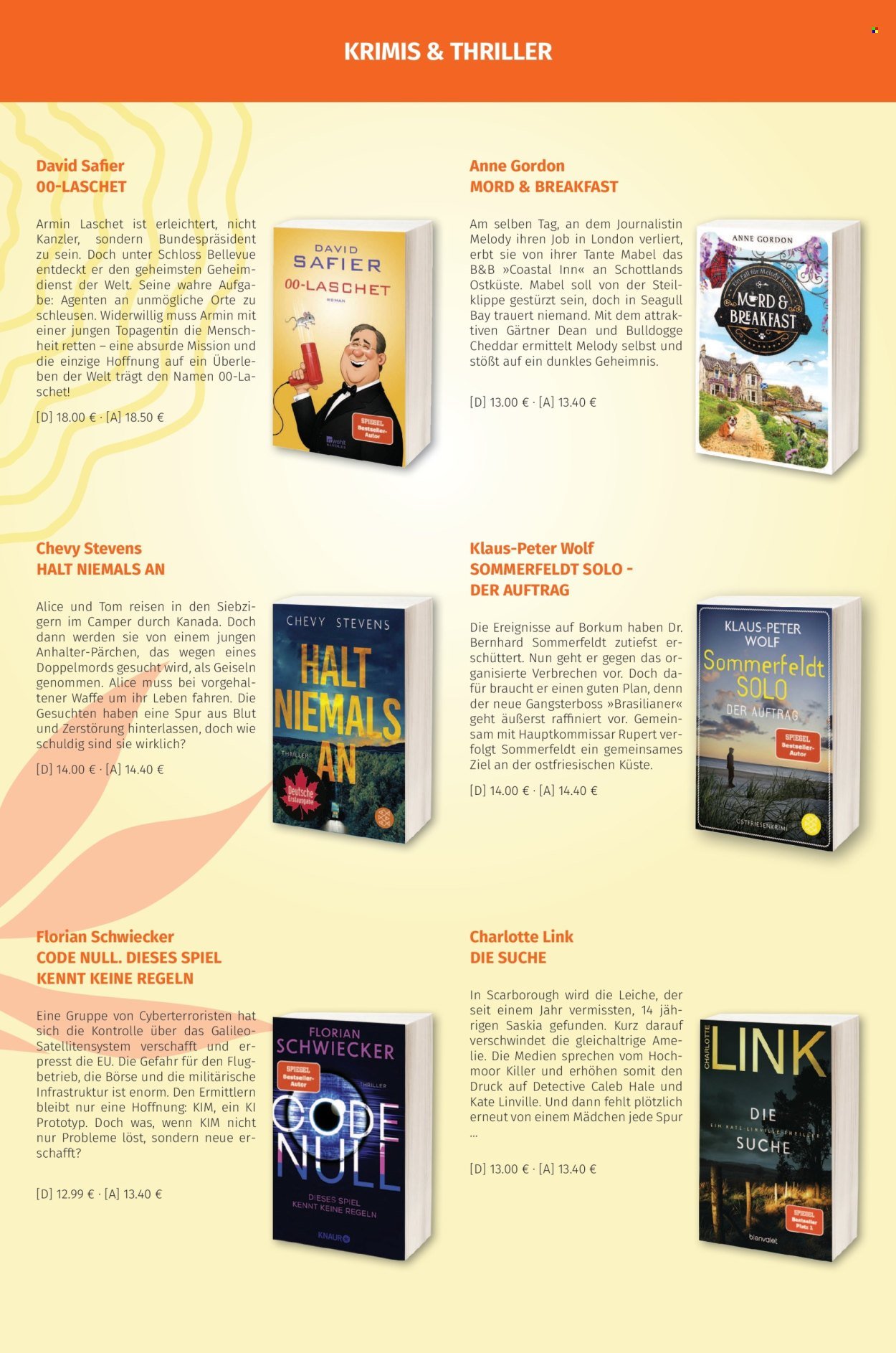 MÜLLER Angebote - Taschenbücher