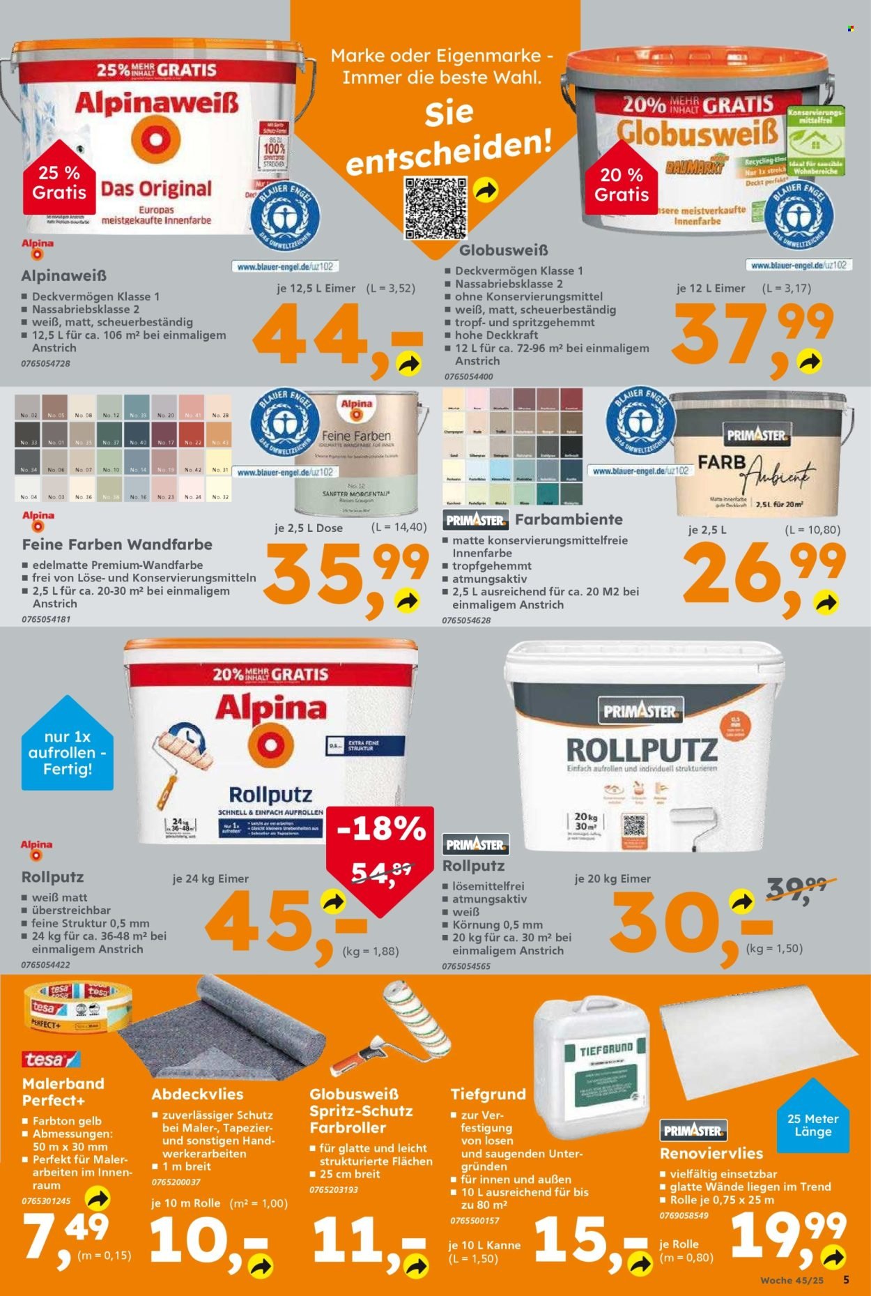 GLOBUS BAUMARKT Prospekt - Ab Montag 3.11.2025