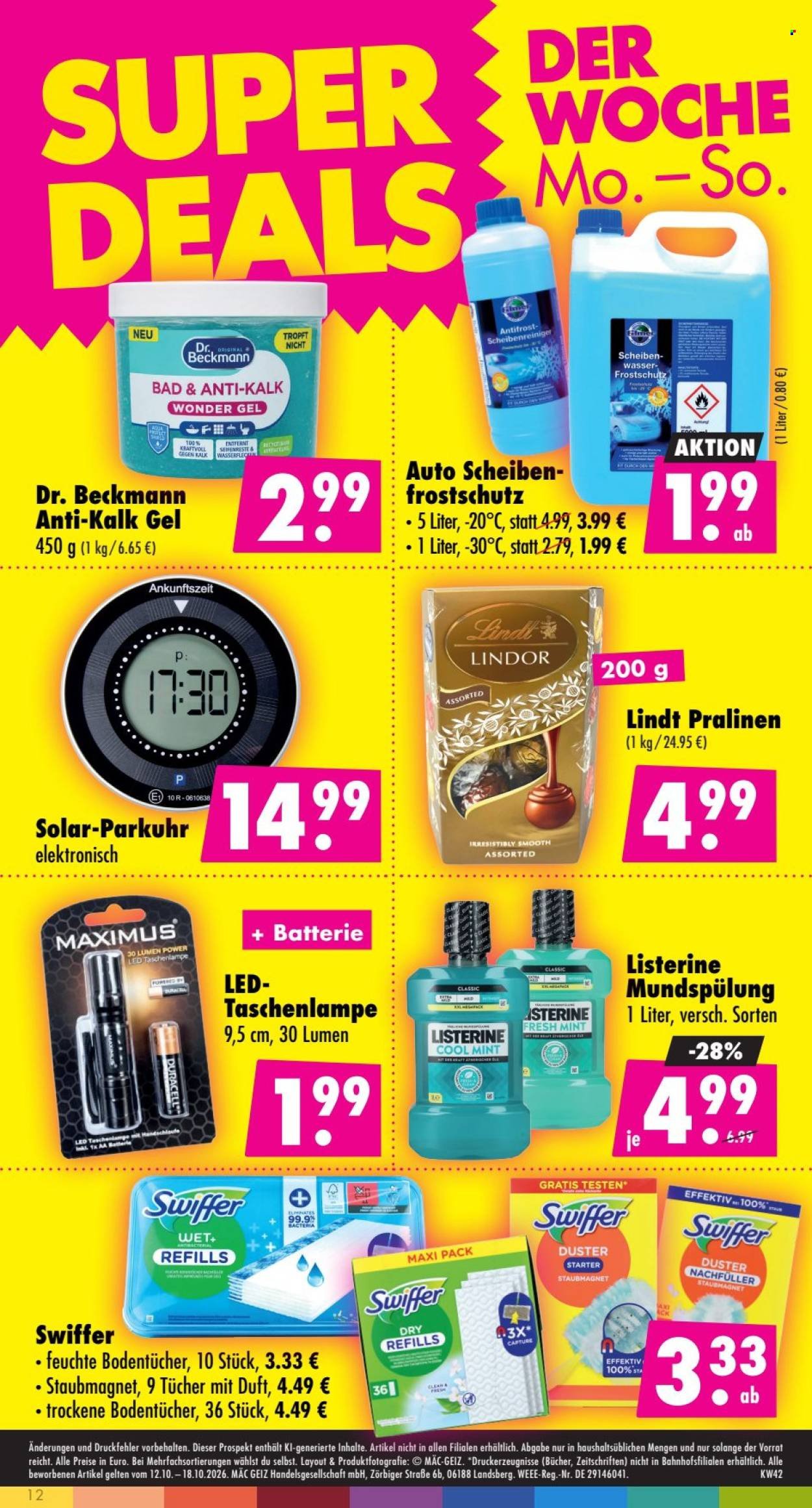 MÄC-GEIZ Prospekt - Ab Montag 12.10.2026
