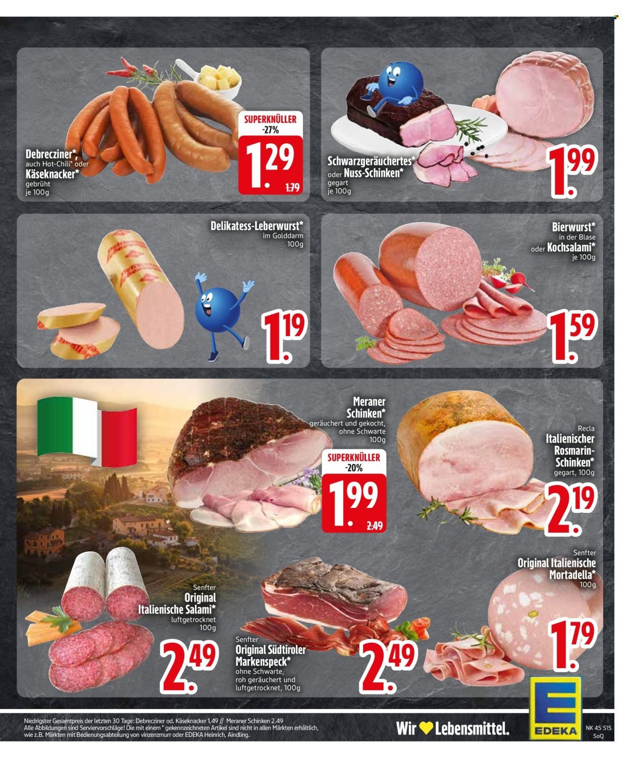 EDEKA Prospekt - Ab Montag 3.11.2025