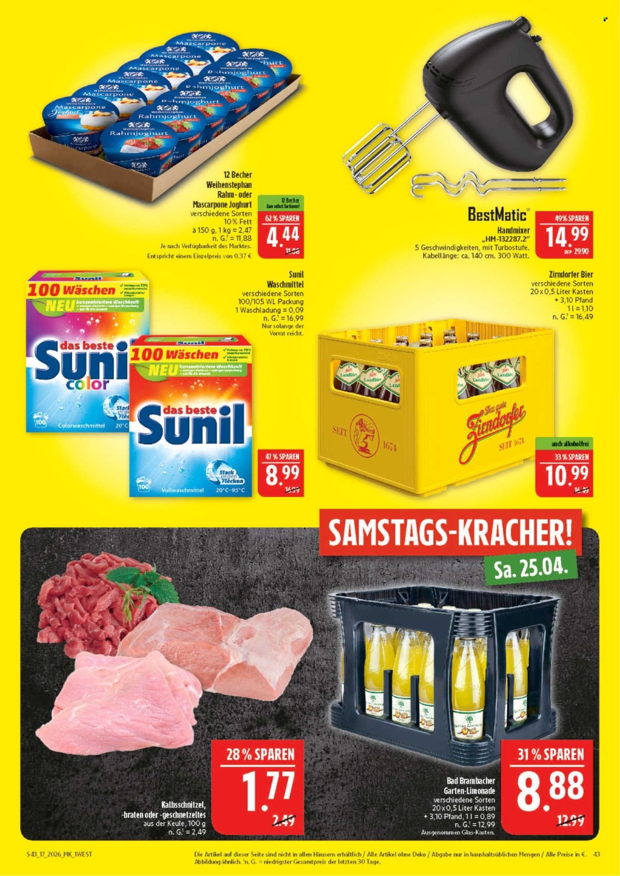 MARKTKAUF Prospekt - Ab Montag 20.04.2026 (2026-04-20 - 2026-04-25)