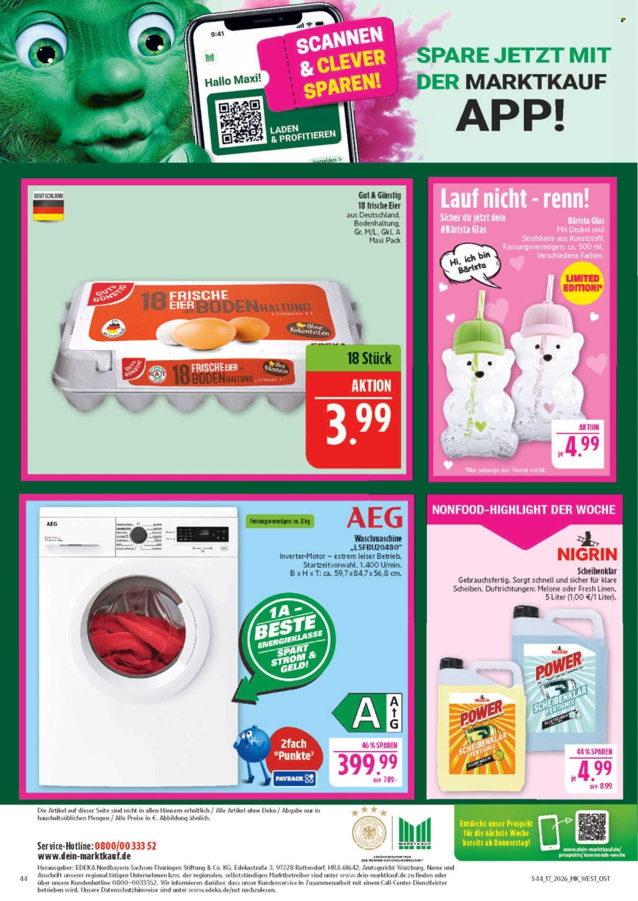 MARKTKAUF Prospekt - Ab Montag 20.04.2026 (2026-04-20 - 2026-04-25)