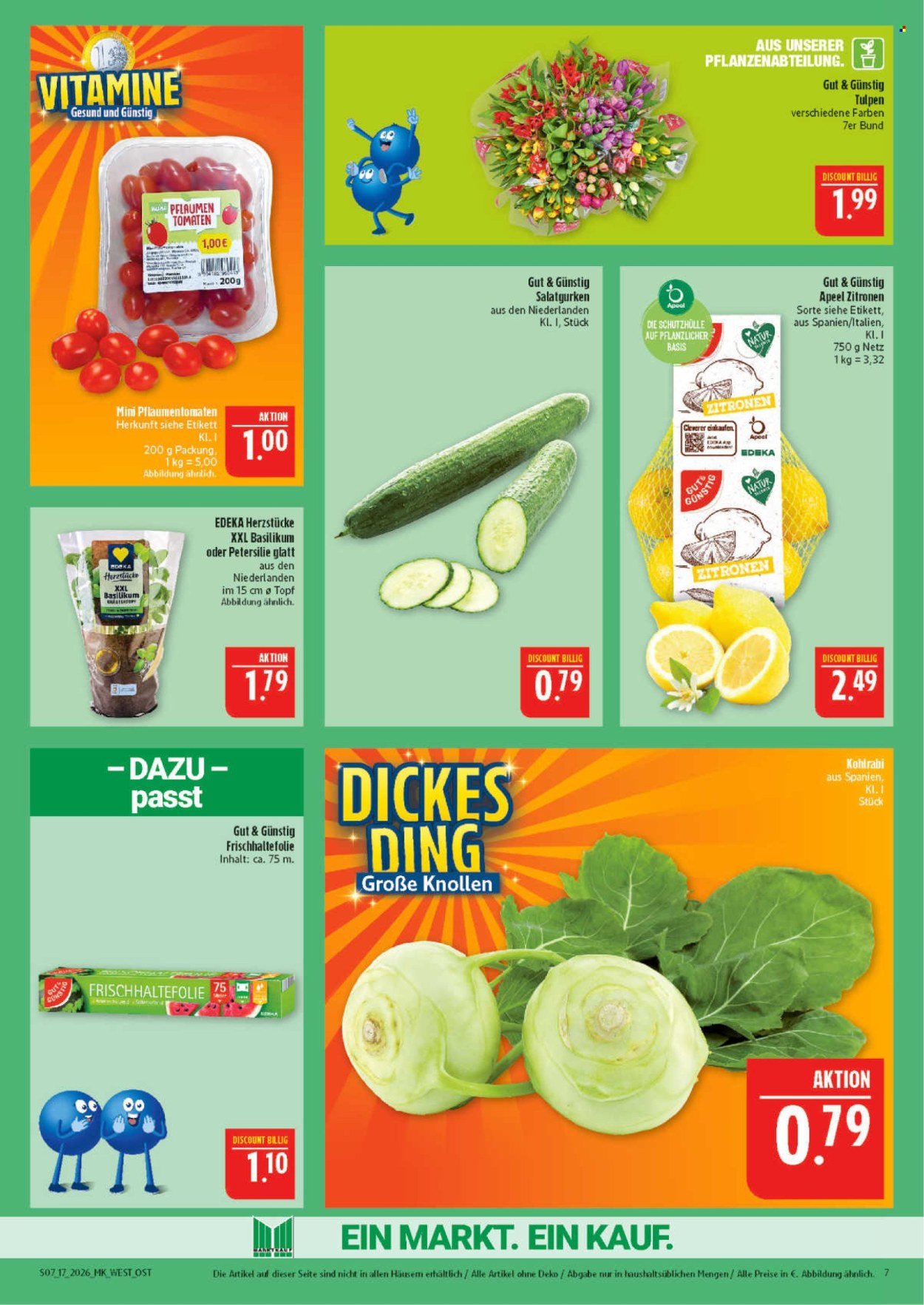 MARKTKAUF Prospekt - Ab Montag 20.04.2026 (2026-04-20 - 2026-04-25)