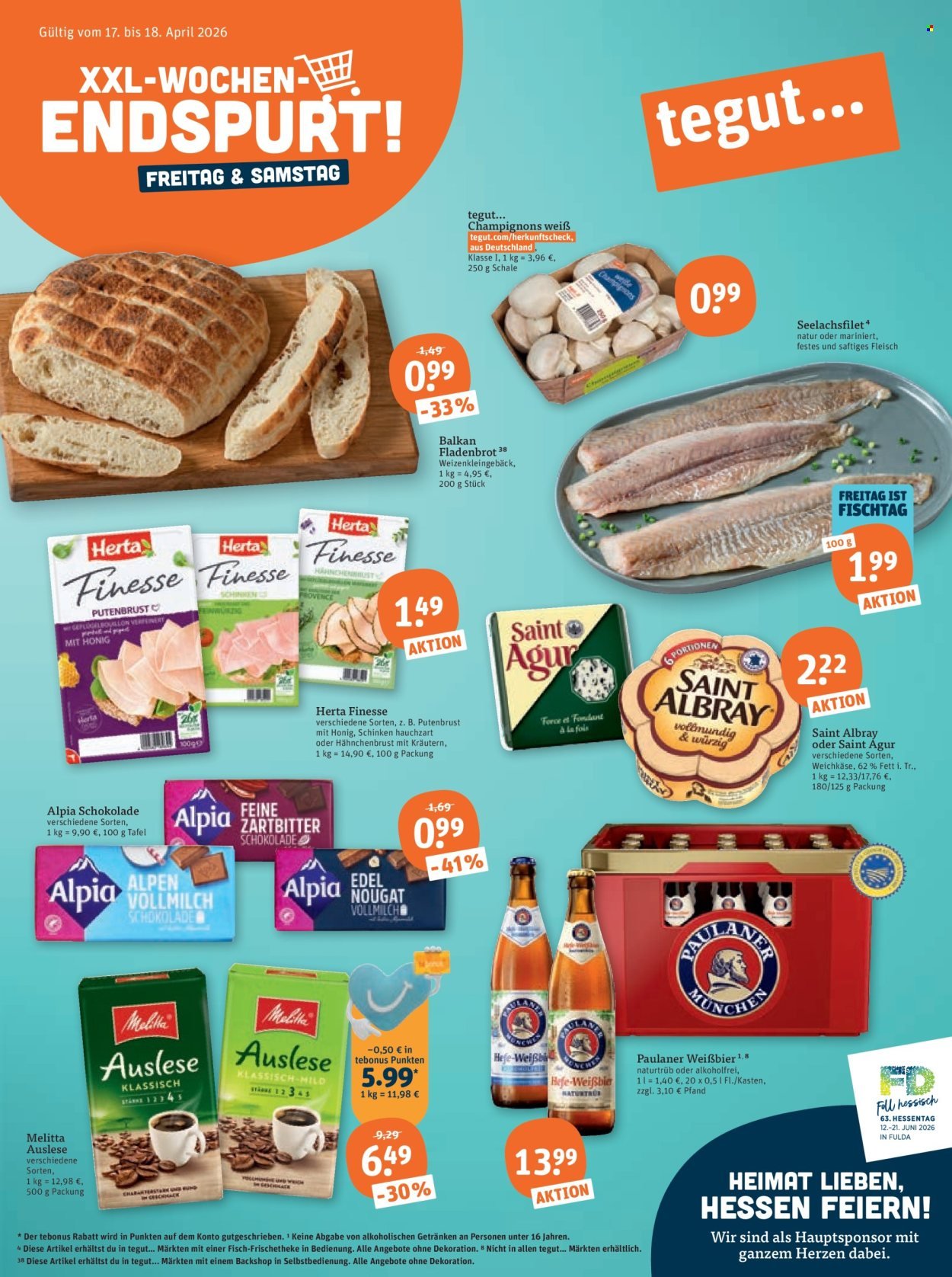 TEGUT... Prospekt - Ab Montag 13.04.2026