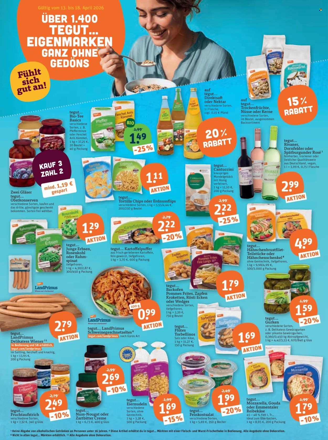TEGUT... Prospekt - Ab Montag 13.04.2026