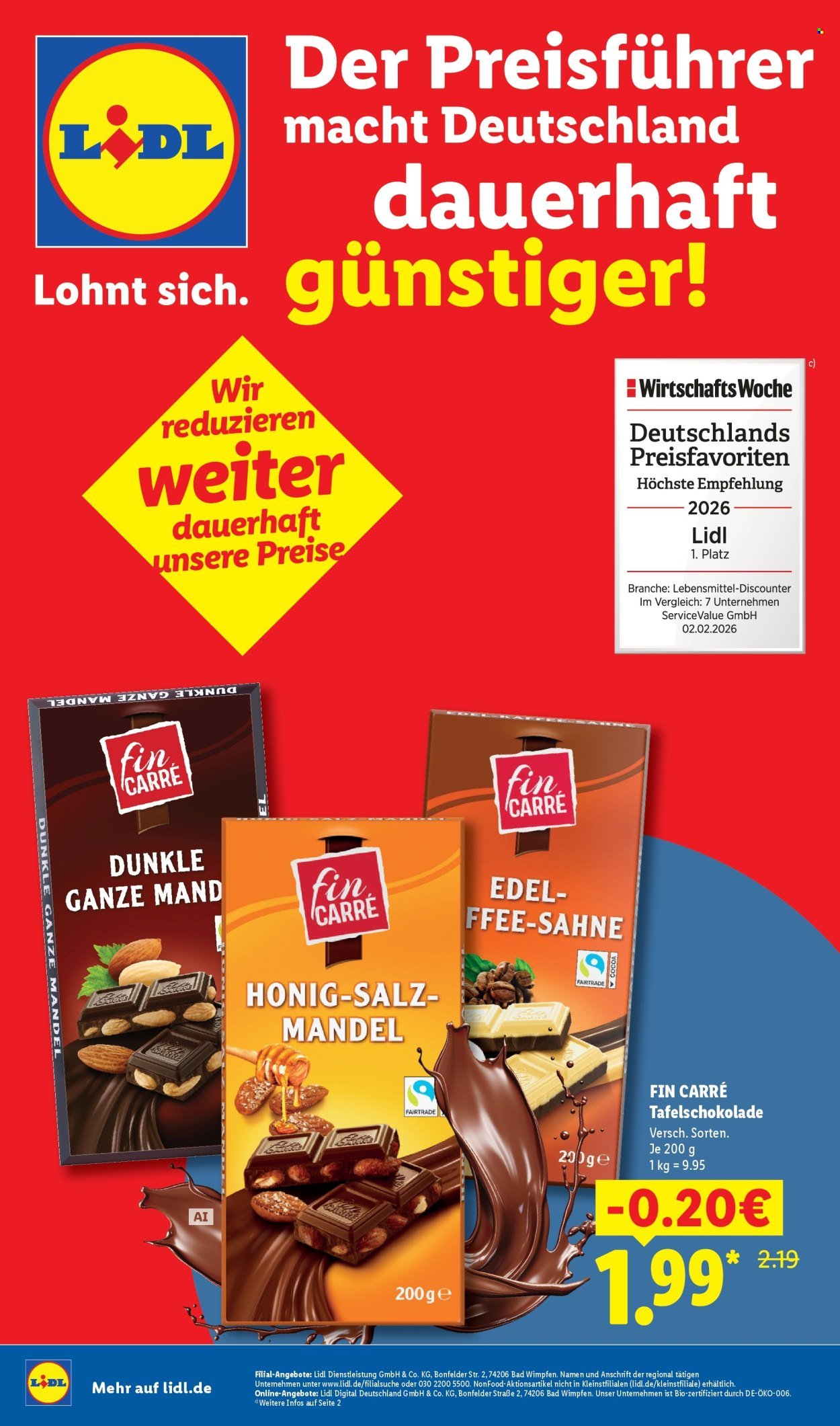LIDL Angebote - dauerhaft günstiger! - Der Preisführer macht Deutschland