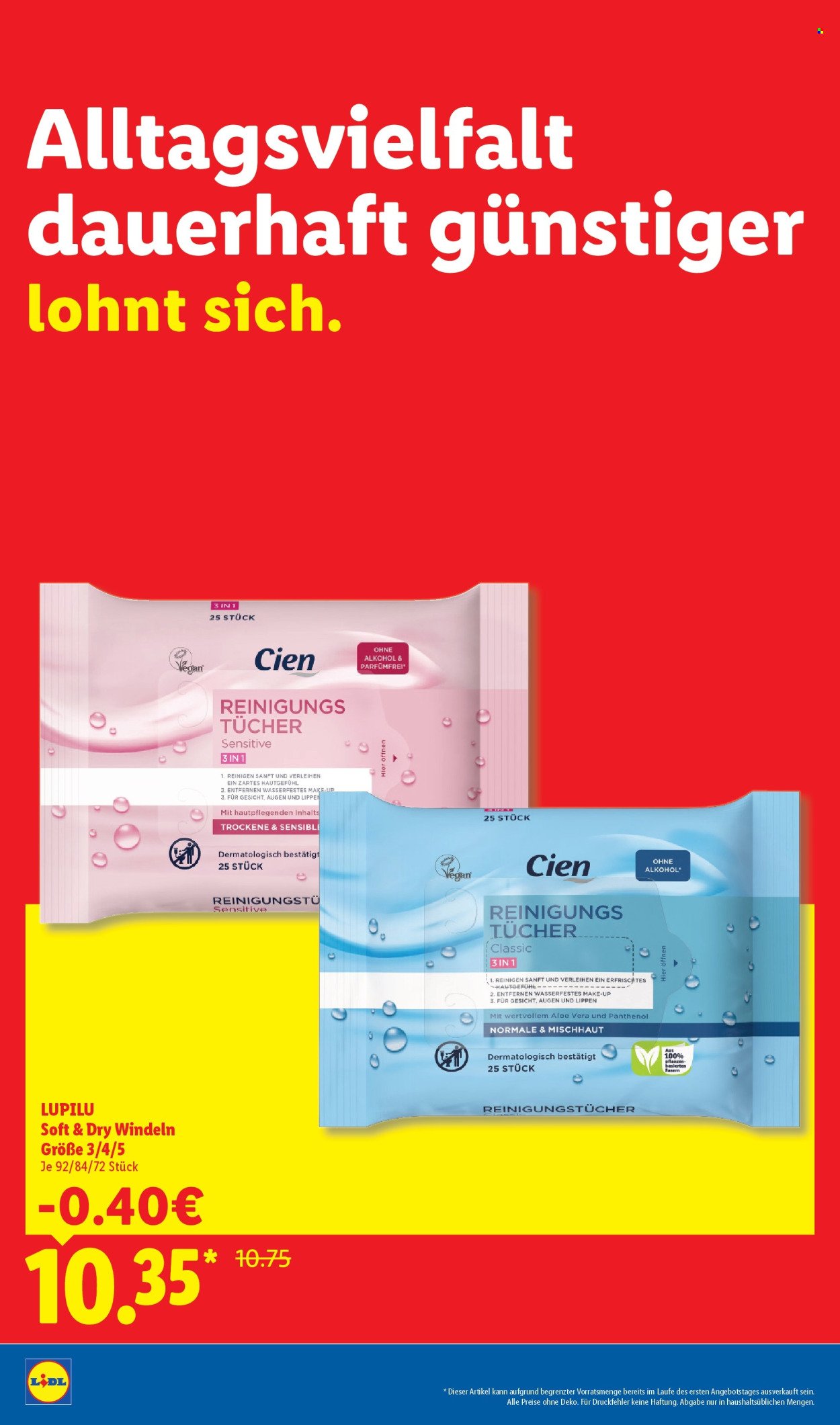 LIDL Angebote - dauerhaft günstiger! - Der Preisführer macht Deutschland