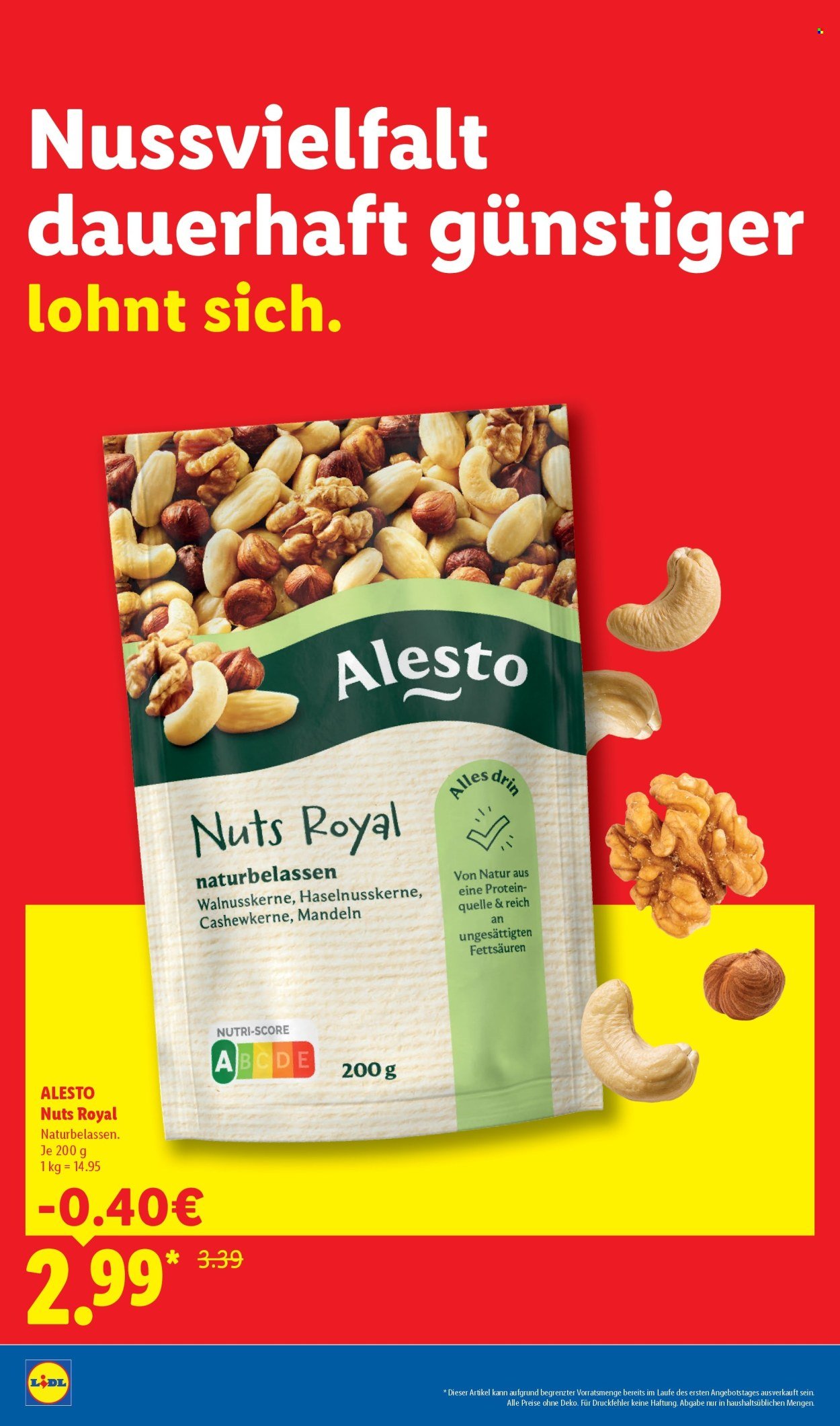 LIDL Angebote - dauerhaft günstiger! - Der Preisführer macht Deutschland