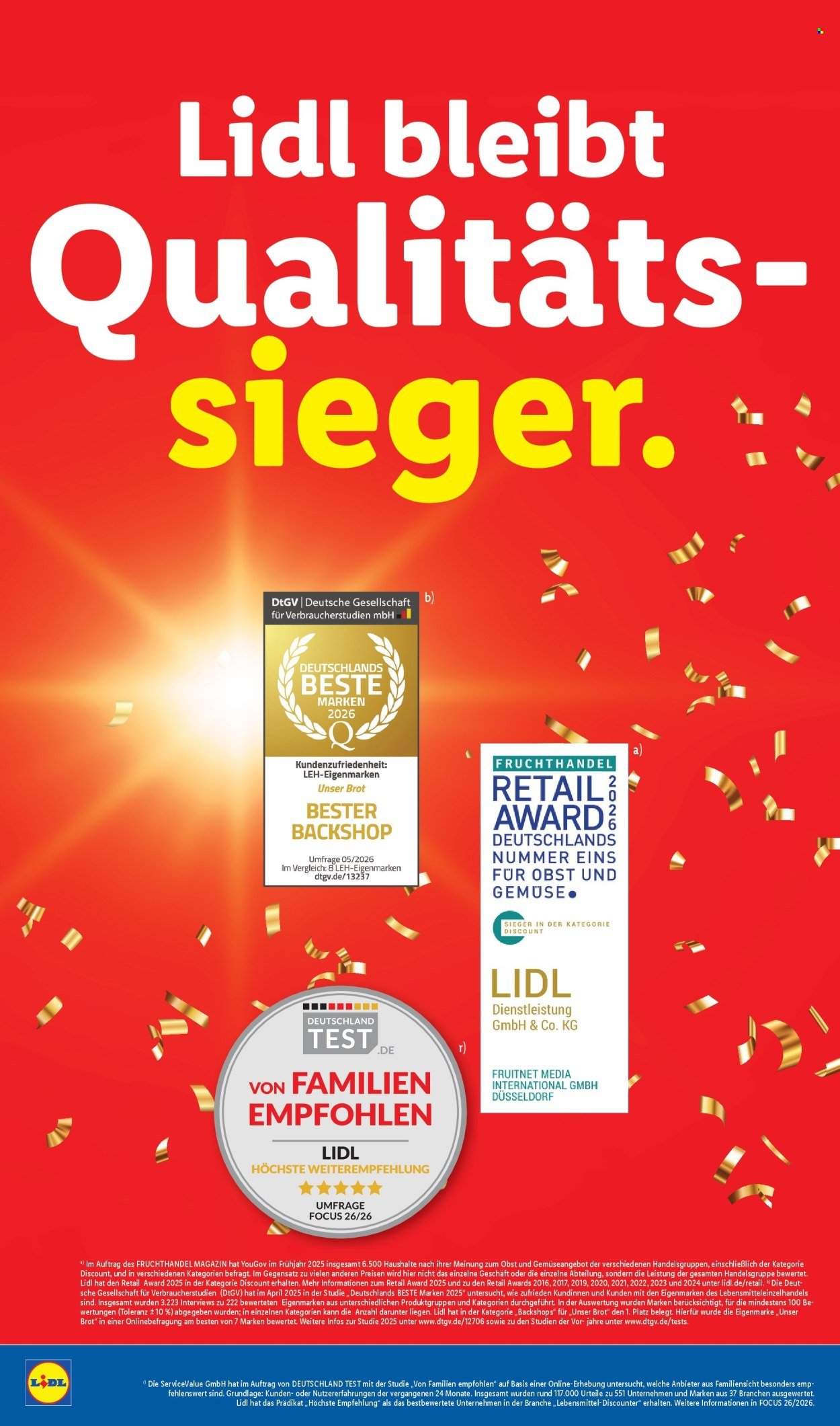 LIDL Angebote - dauerhaft günstiger! - Der Preisführer macht Deutschland