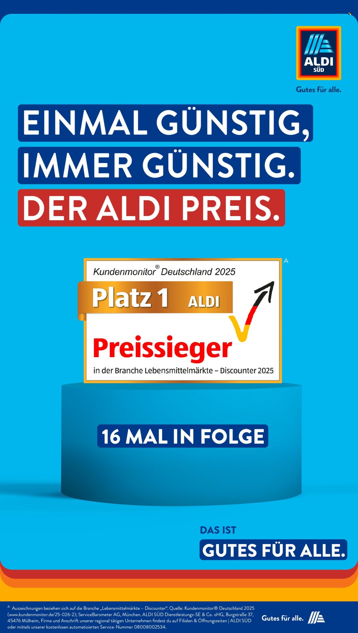 ALDI SÜD Angebote - Deutschlands wahrer preissieger