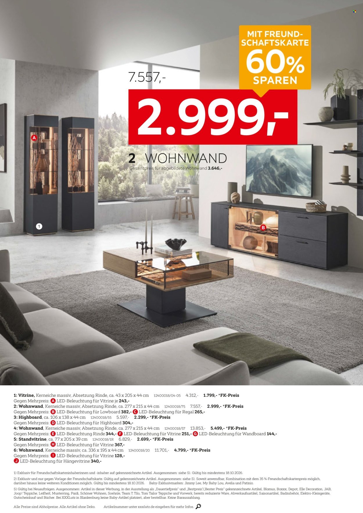 XXXLUTZ Prospekt - Bis zu 61% auf Massivholzmöbel