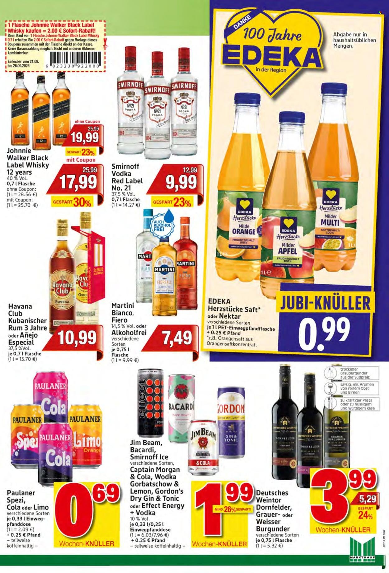 MARKTKAUF Prospekt - Ab Montag 21.09.2026