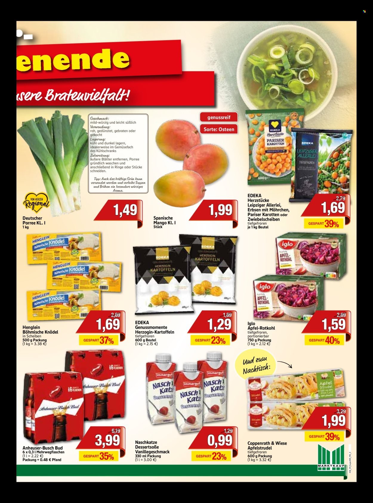 MARKTKAUF Prospekt - Ab Montag 21.09.2026