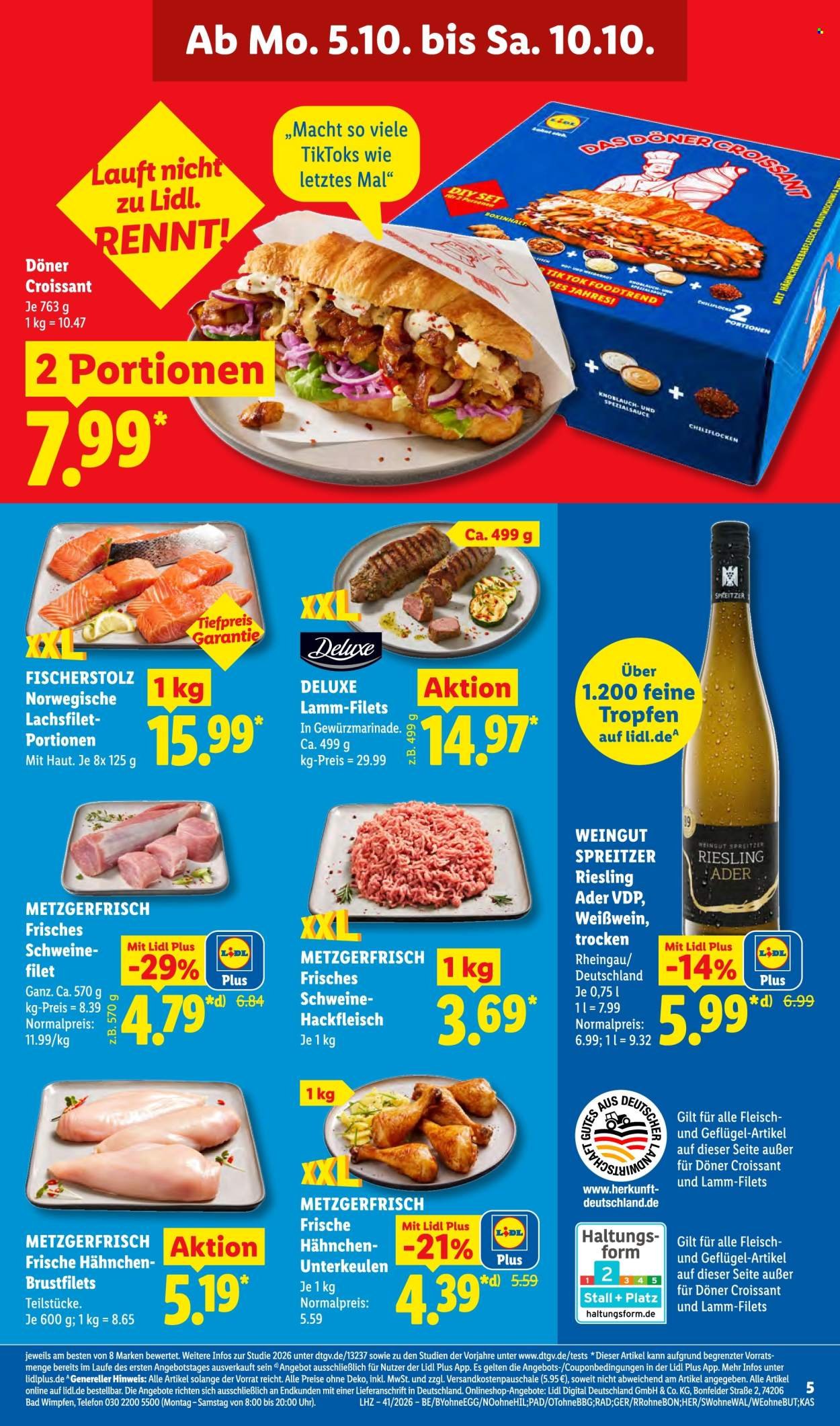 LIDL Prospekt - Ab Montag 5.10.2026