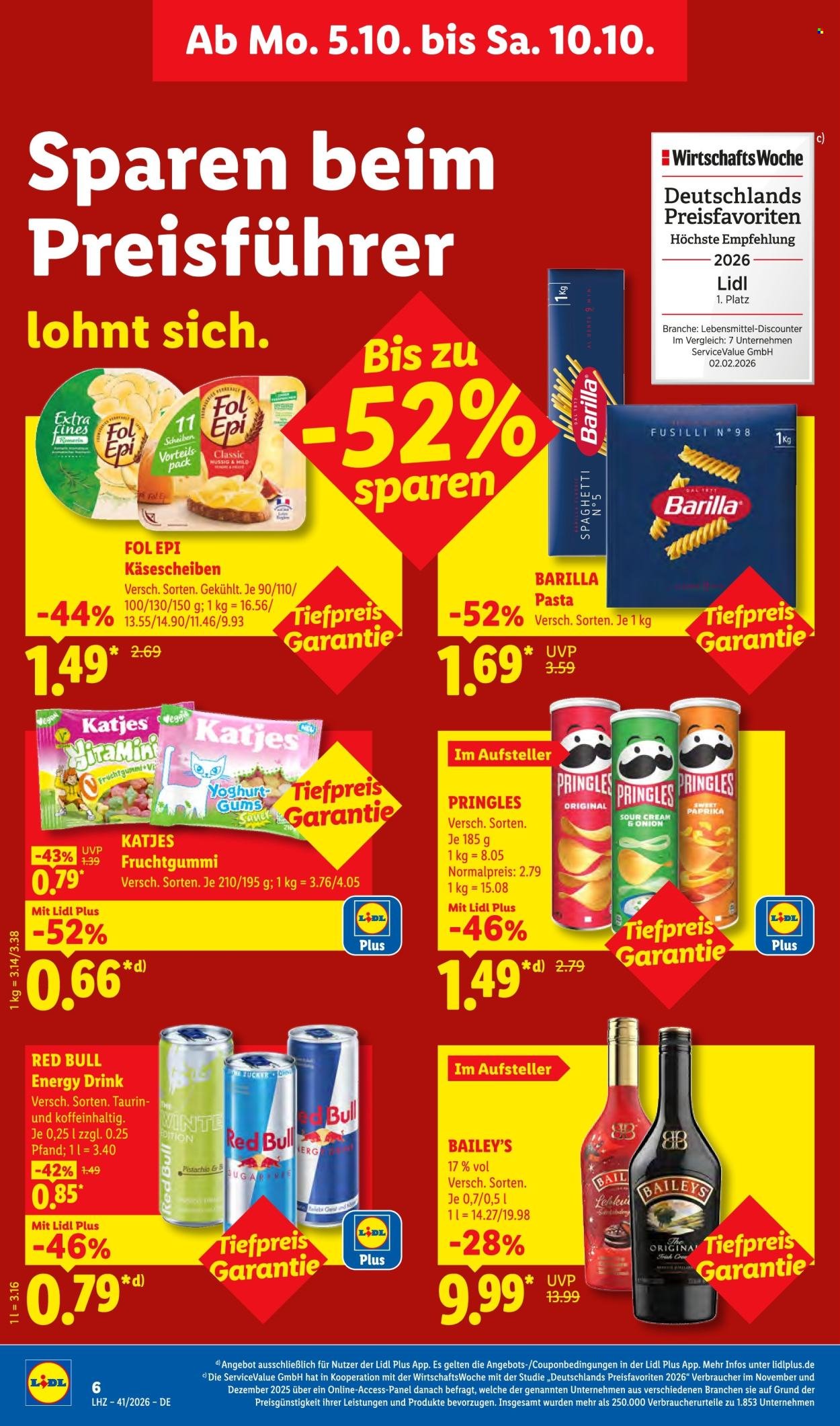 LIDL Prospekt - Ab Montag 5.10.2026