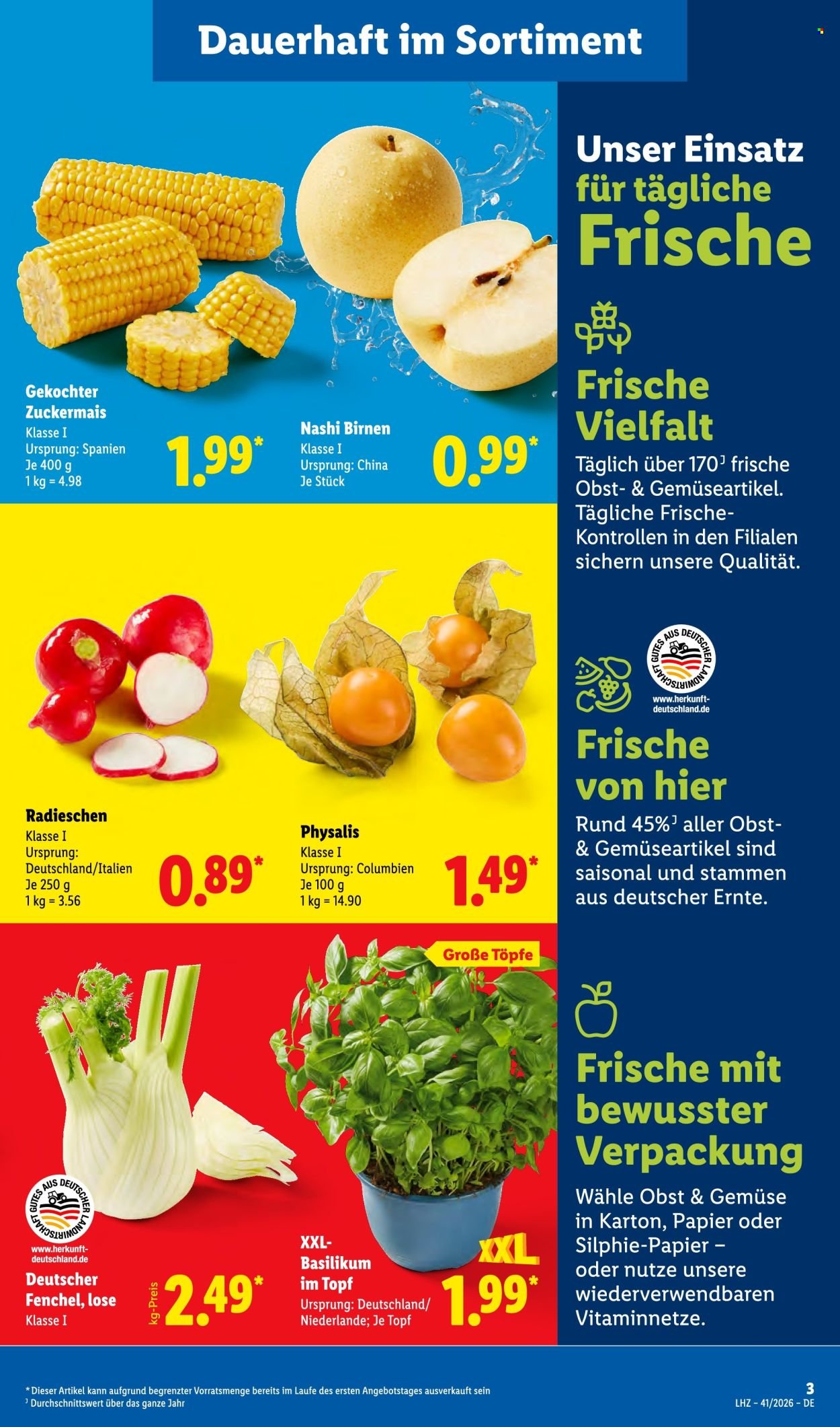 LIDL Prospekt - Ab Montag 5.10.2026