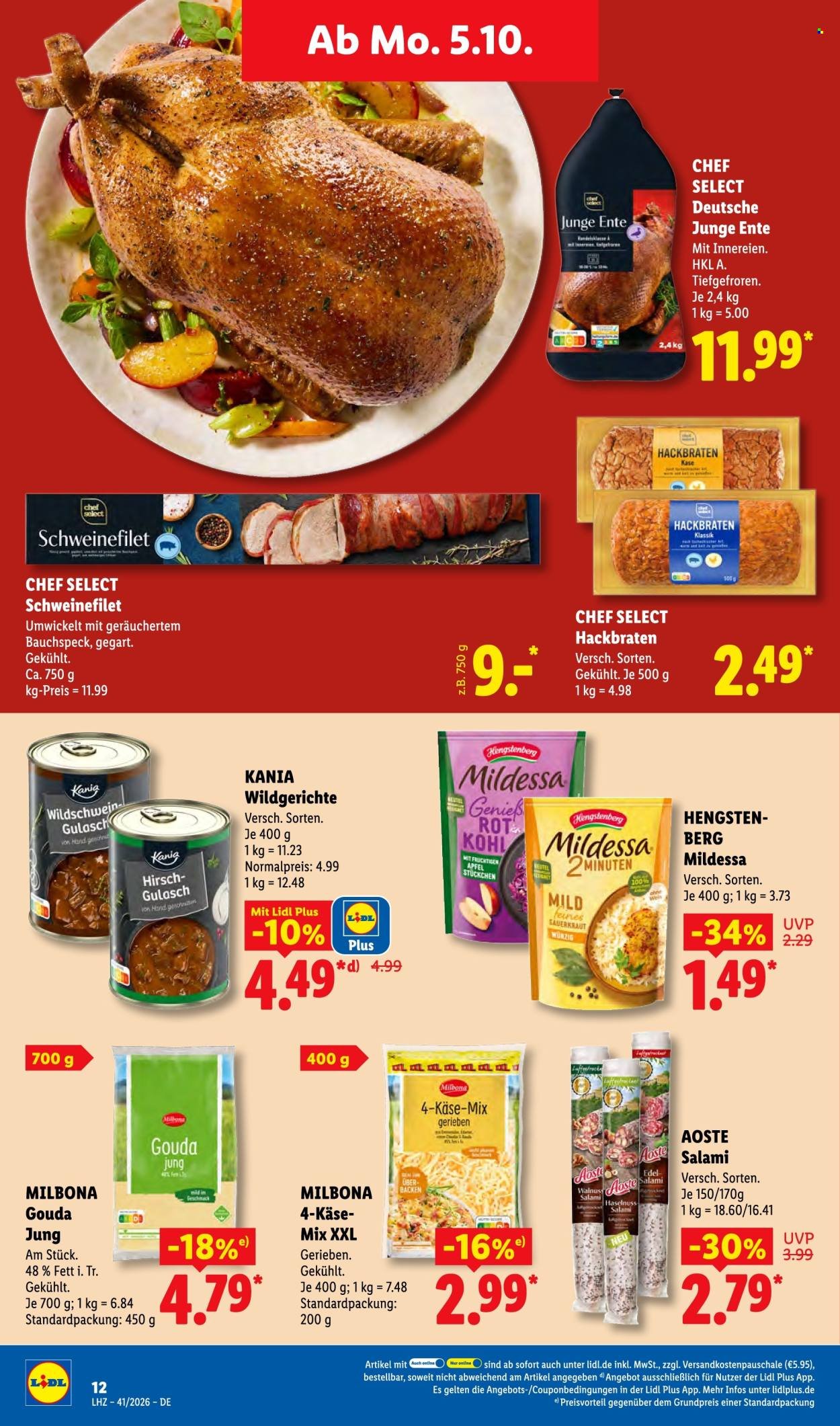 LIDL Prospekt - Ab Montag 5.10.2026