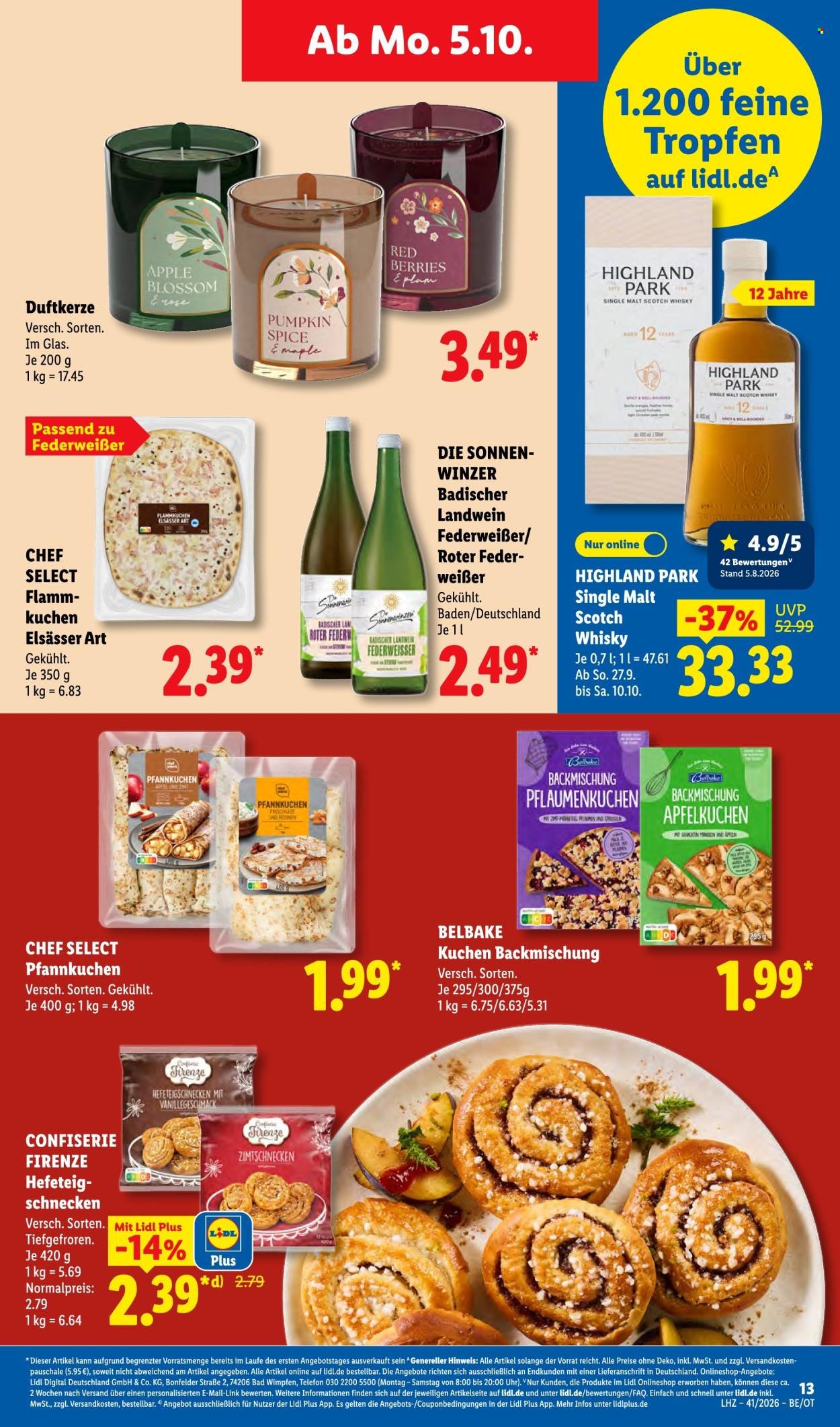 LIDL Prospekt - Ab Montag 5.10.2026
