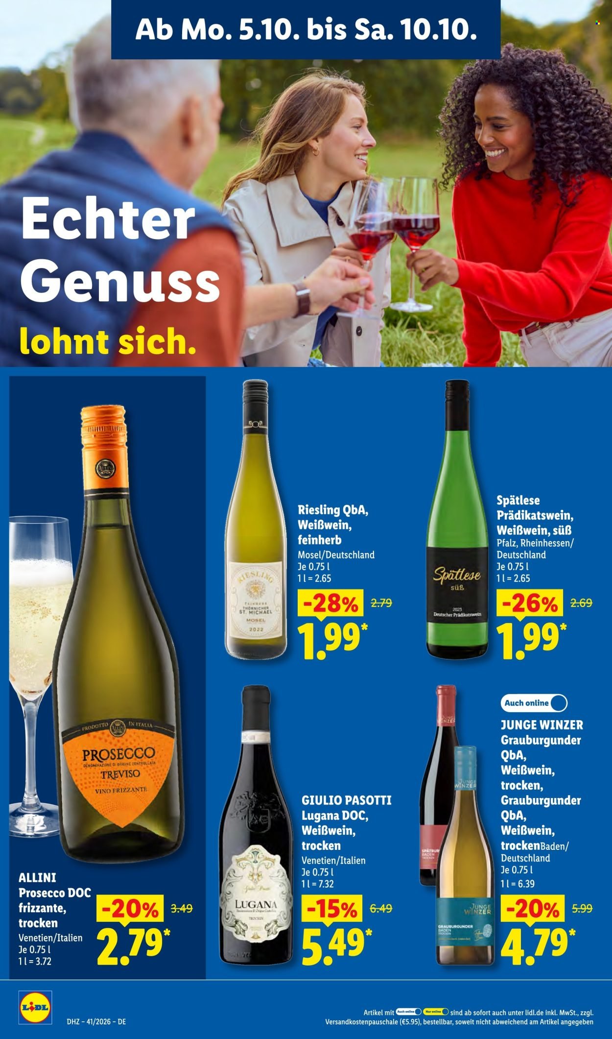 LIDL Prospekt - Ab Montag 5.10.2026