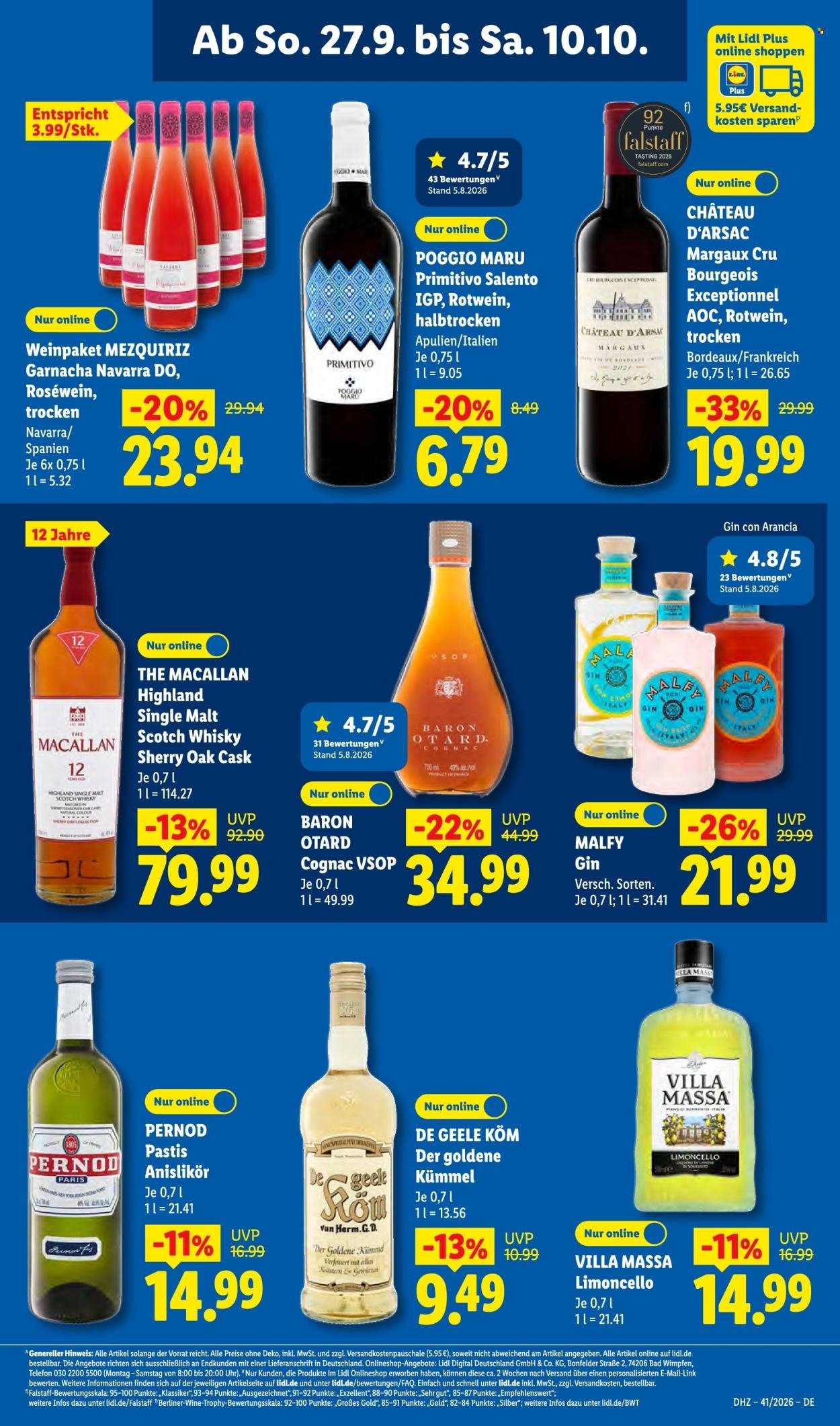 LIDL Prospekt - Ab Montag 5.10.2026